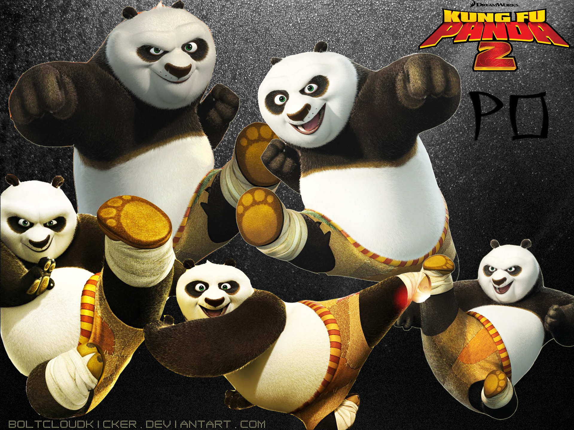 Kung Fu Panda 2 Po Kung Fu Panda 1920x1440