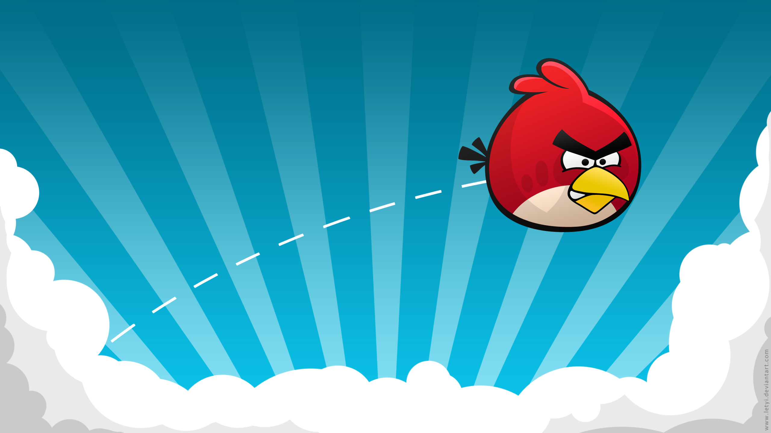 Video Game Angry Birds 2560x1440