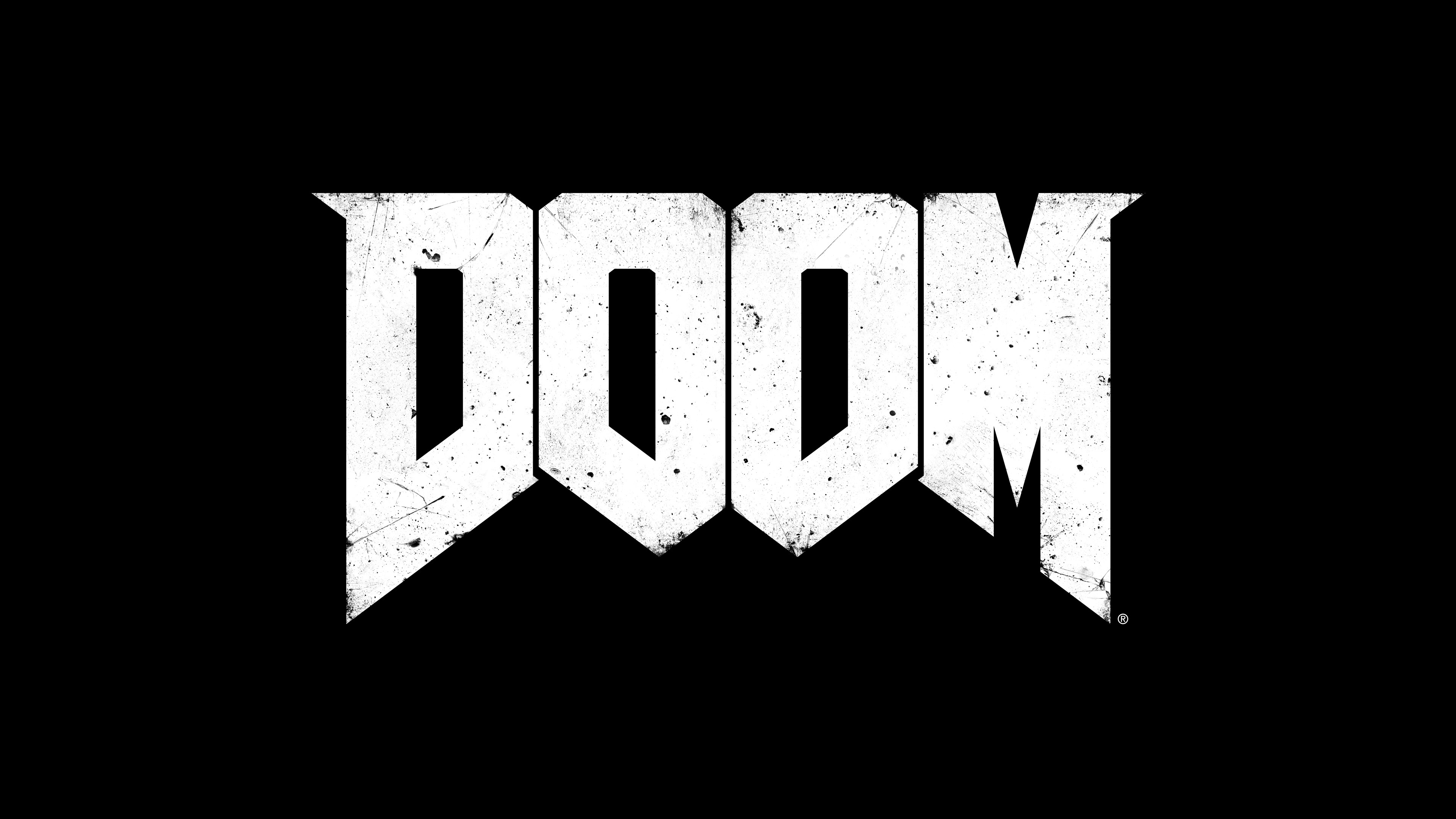 Doom 2016 Logo 3840x2160