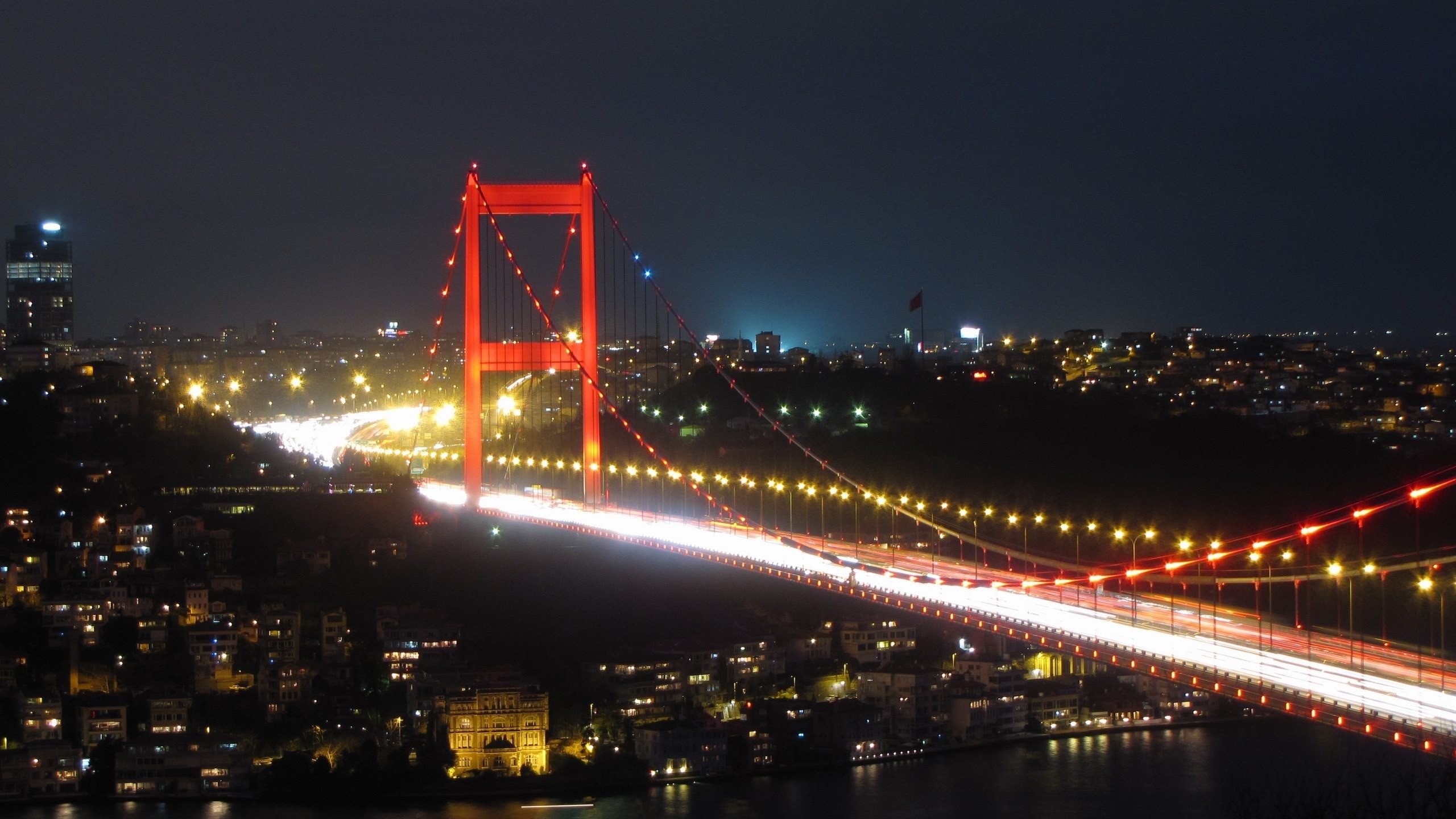 Man Made Bosphorus Bridge 2560x1440