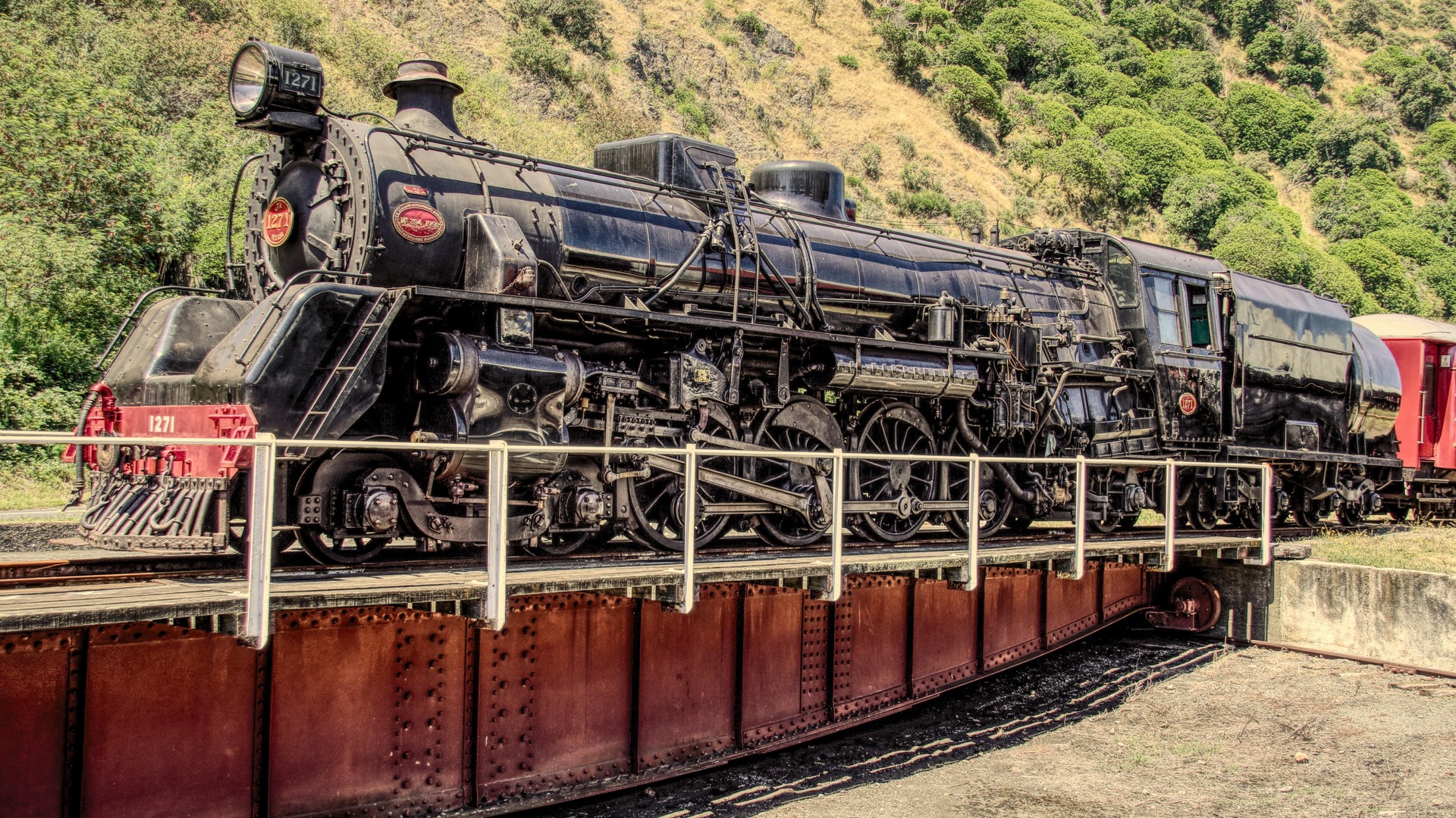 Locomotive Railroad 1920x1080