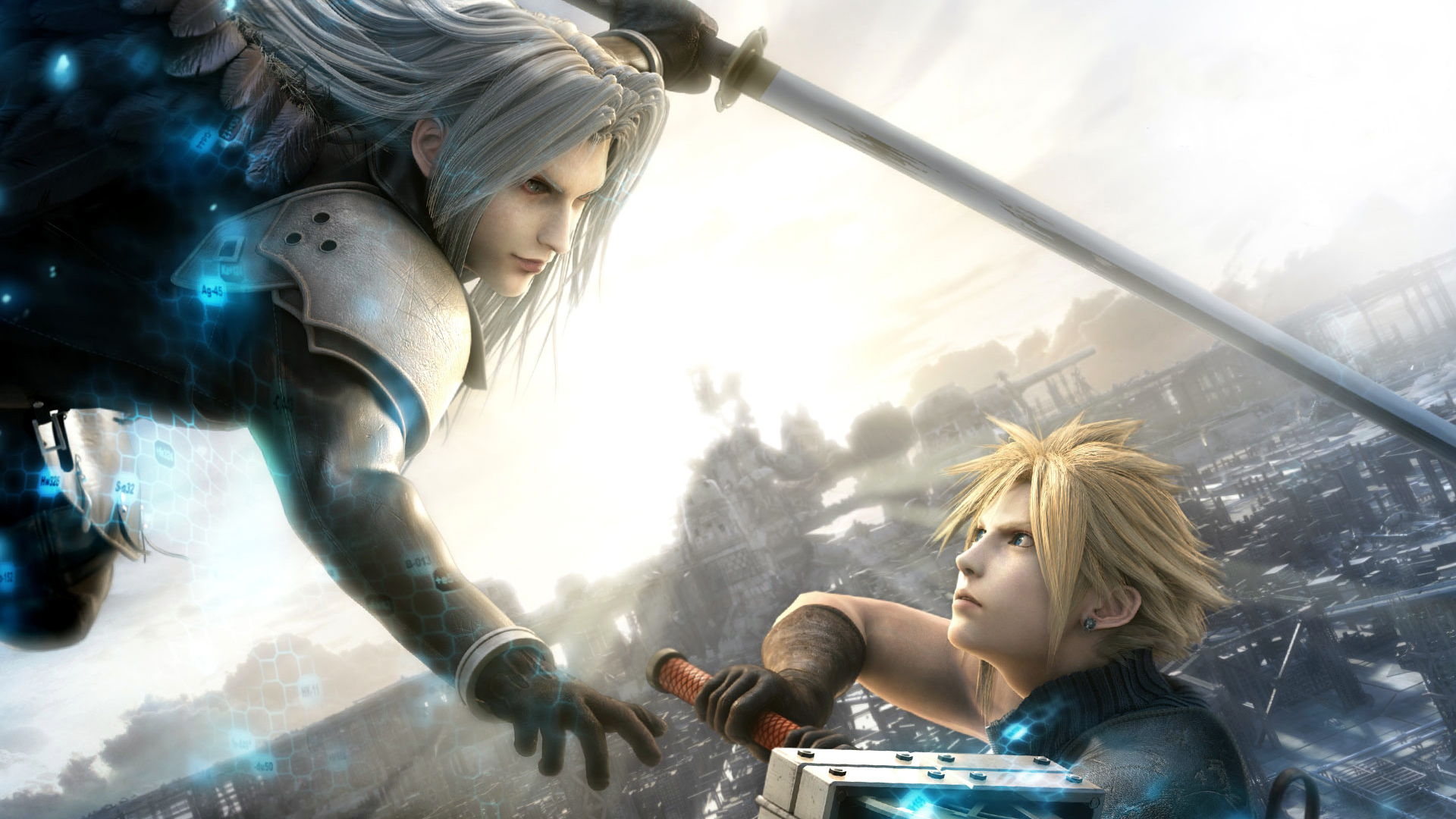 Cloud Strife Final Fantasy Vii Advent Children Sephiroth Final Fantasy 1920x1080