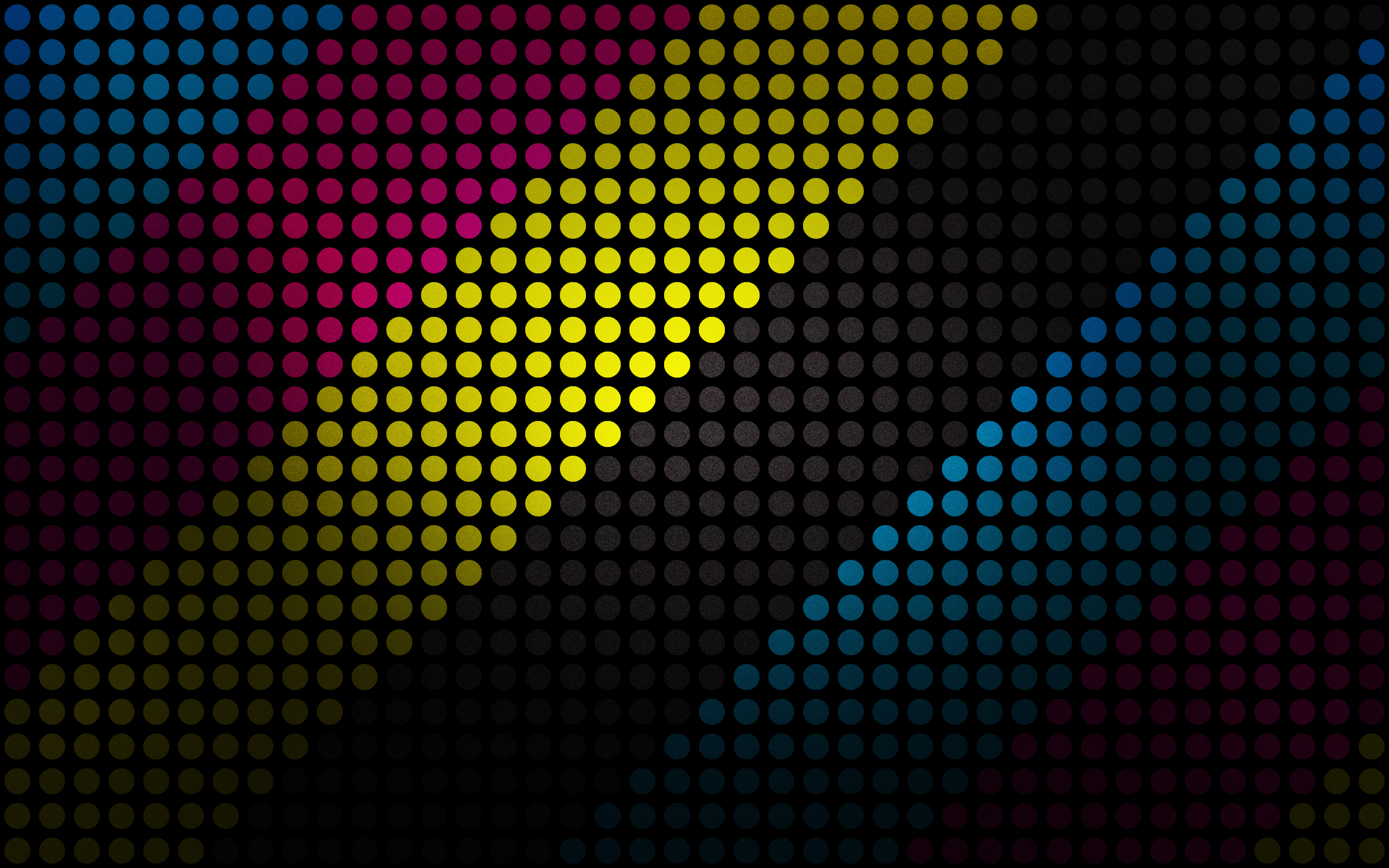 Colors Dots Lines 2560x1600