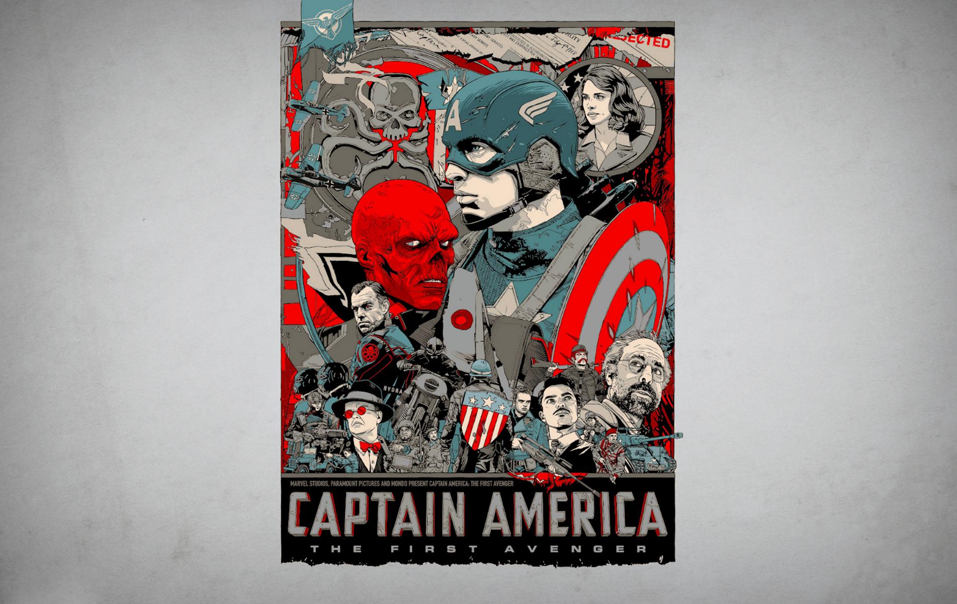 Captain America Red Skull Marvel Comics 1900x1200