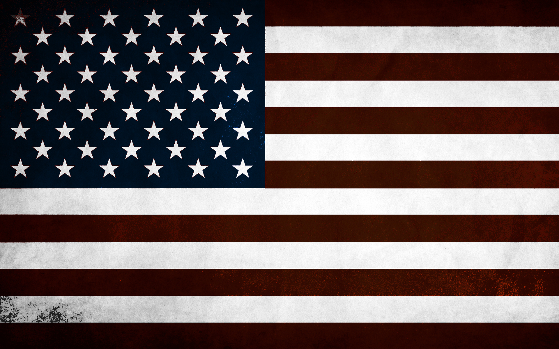 Man Made American Flag 1920x1200