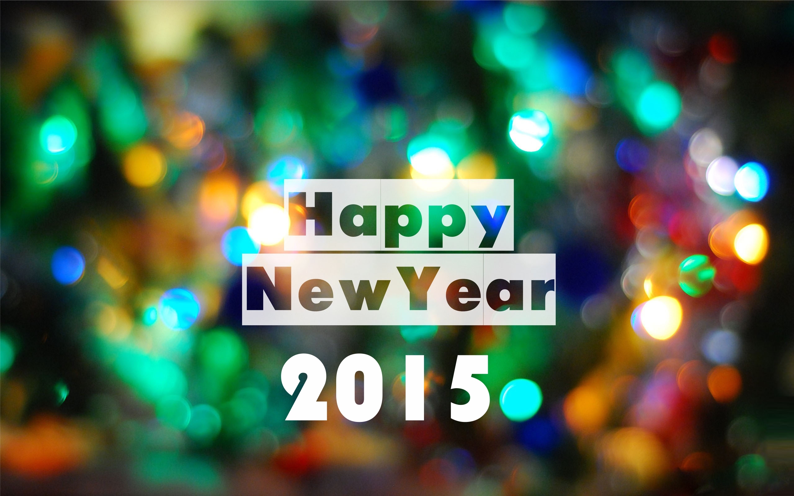 Holiday New Year New Year 2015 2560x1600