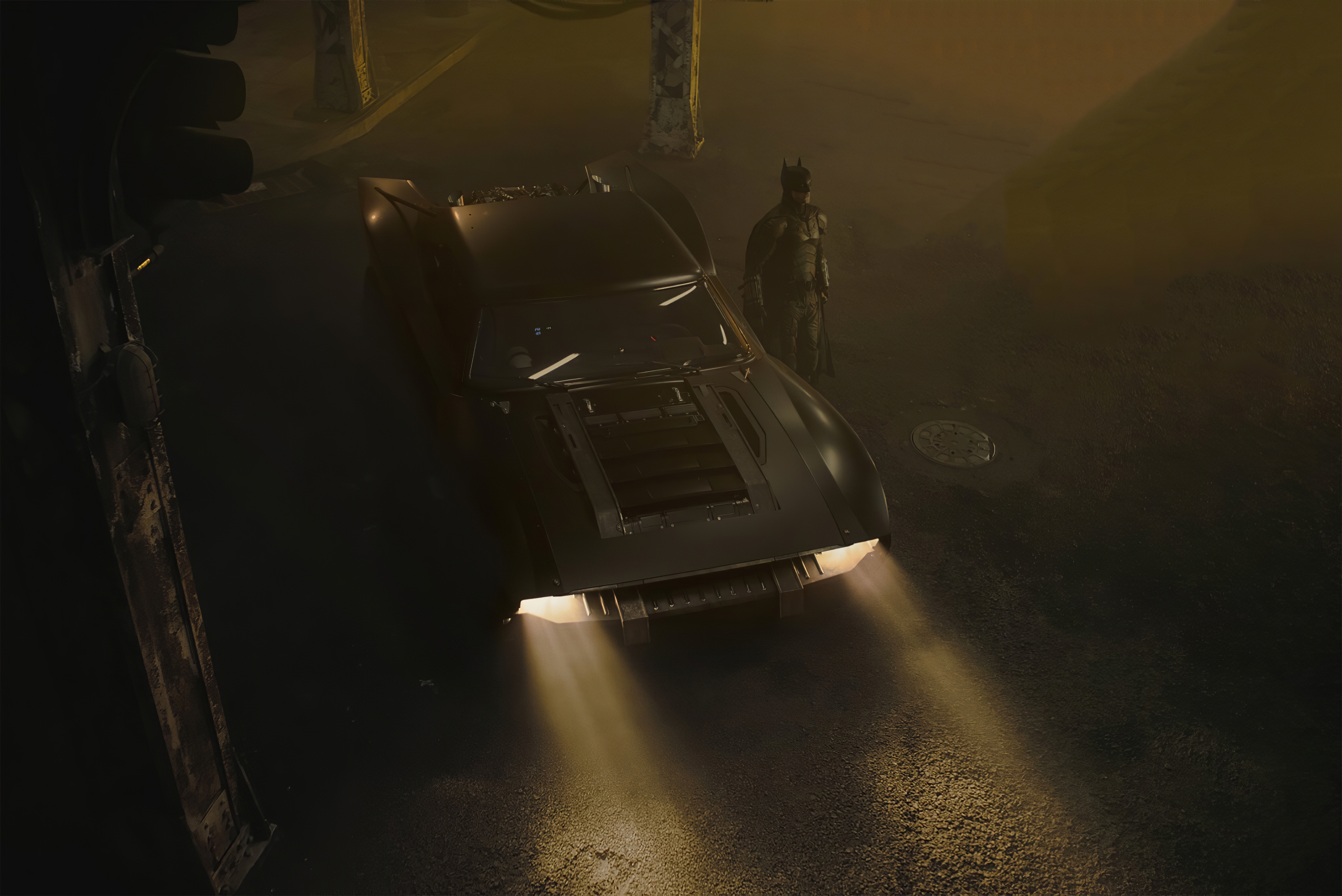 Batman Batmobile Movies 3840x2565