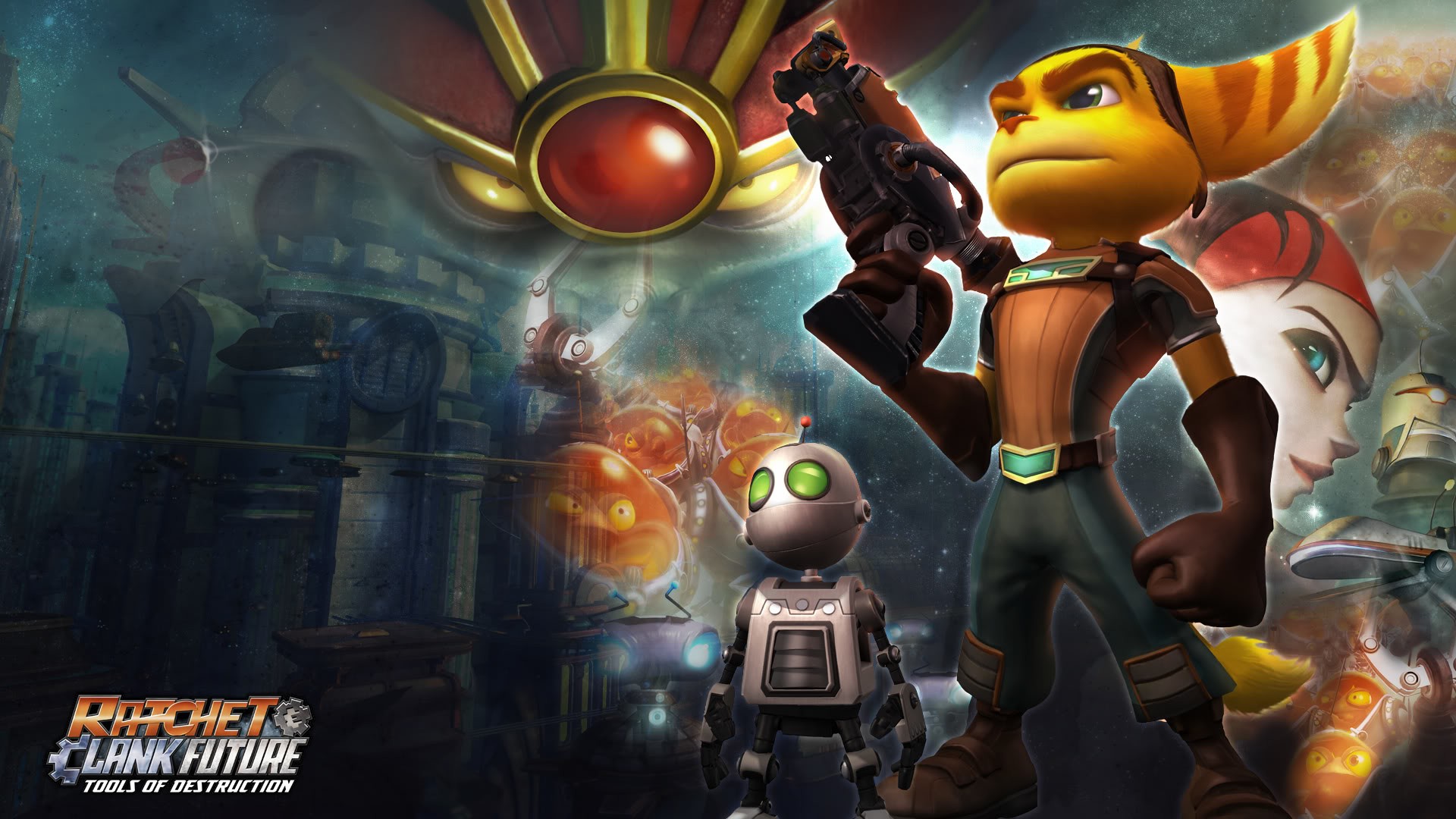 Video Game Ratchet Amp Clank Future Tools Of Destruction 1920x1080