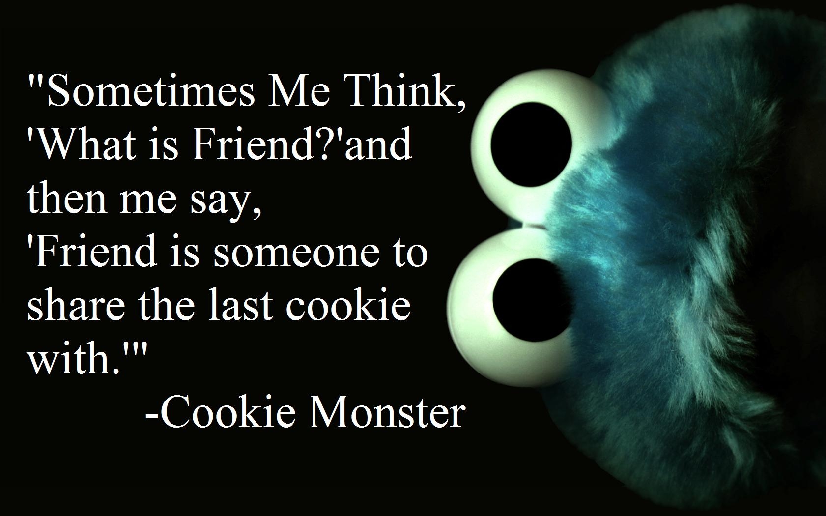 Cookie Monster Cute Sesame Street 1681x1050