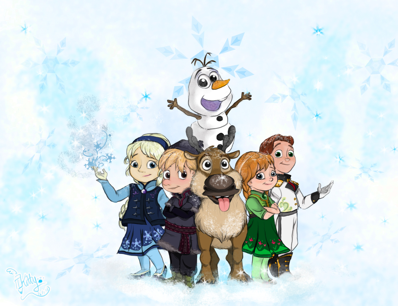 Anna Frozen Elsa Frozen Frozen Movie Hans Frozen Kristoff Frozen Olaf Frozen Snow Sven Frozen 1300x1000