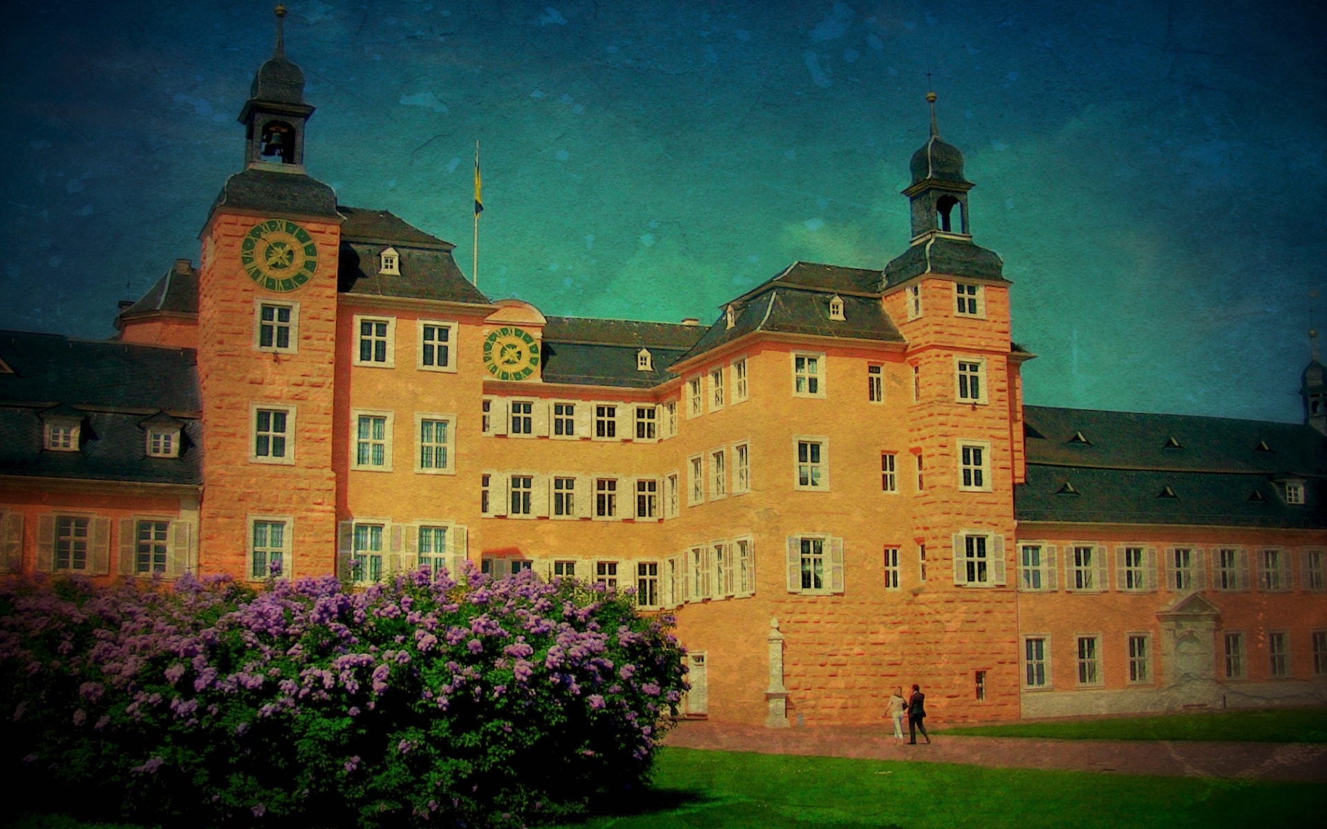 Man Made Schwetzingen Palace 1920x1200