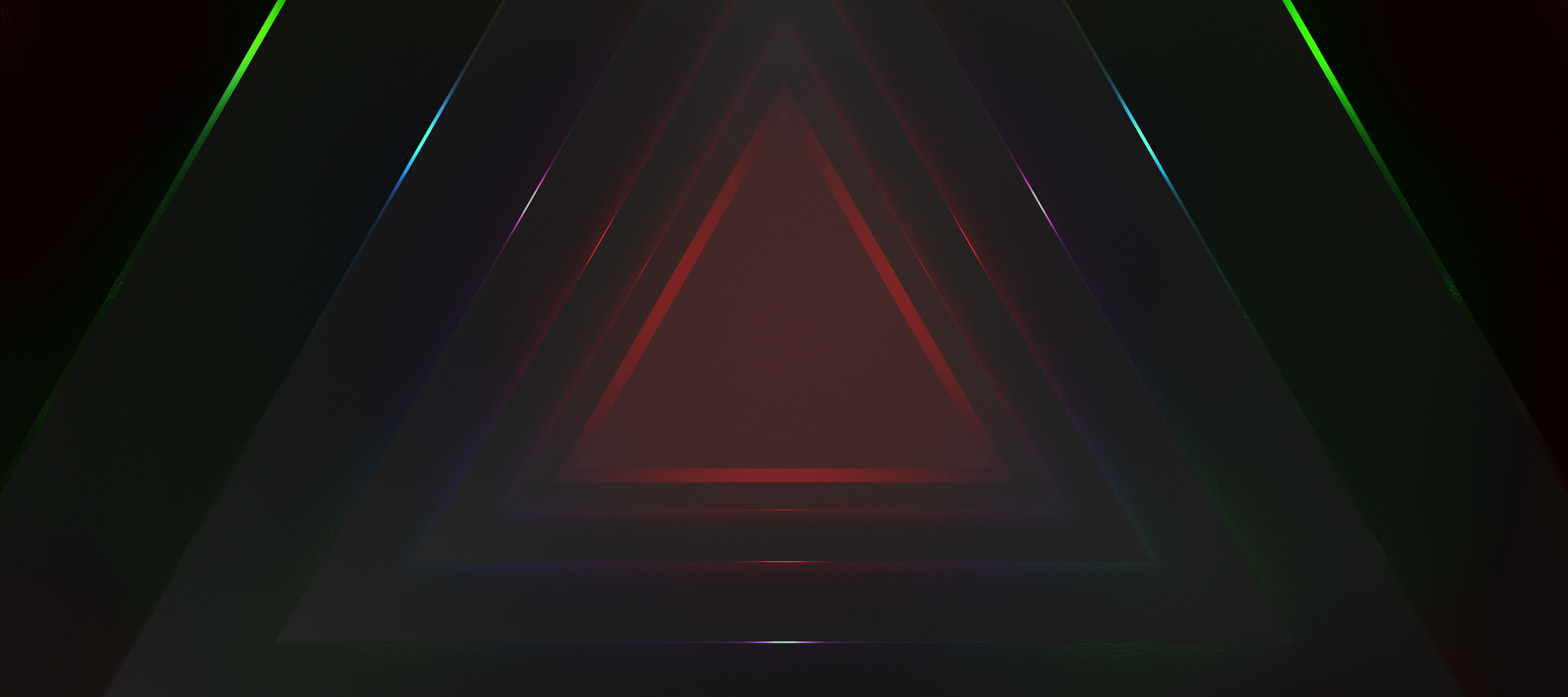 3d Design 3D Abstract Triangle 5000x2222