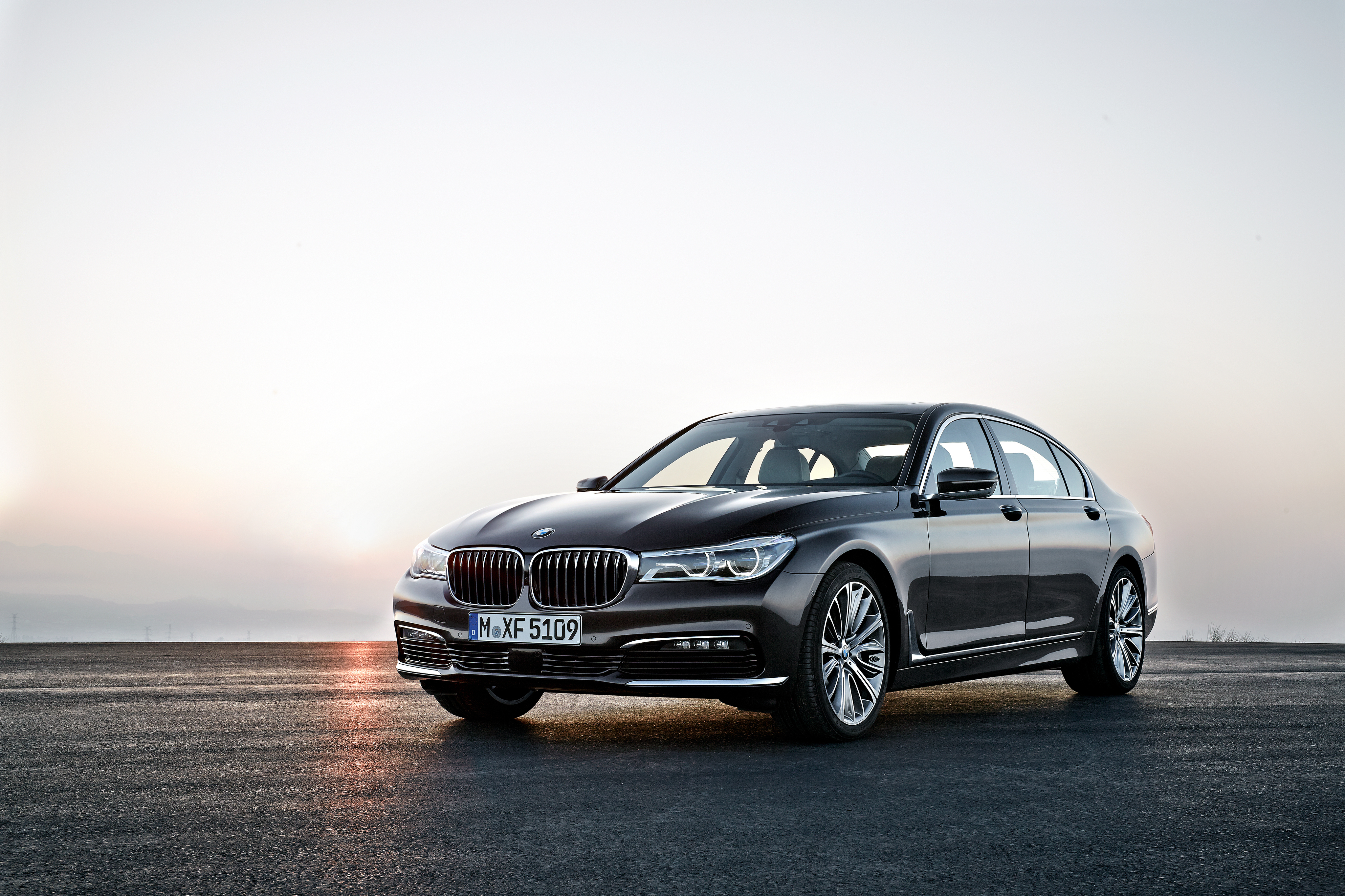 BMW 7 Series BMW Luxury Car Black Car Car Vehicle 4096x2730