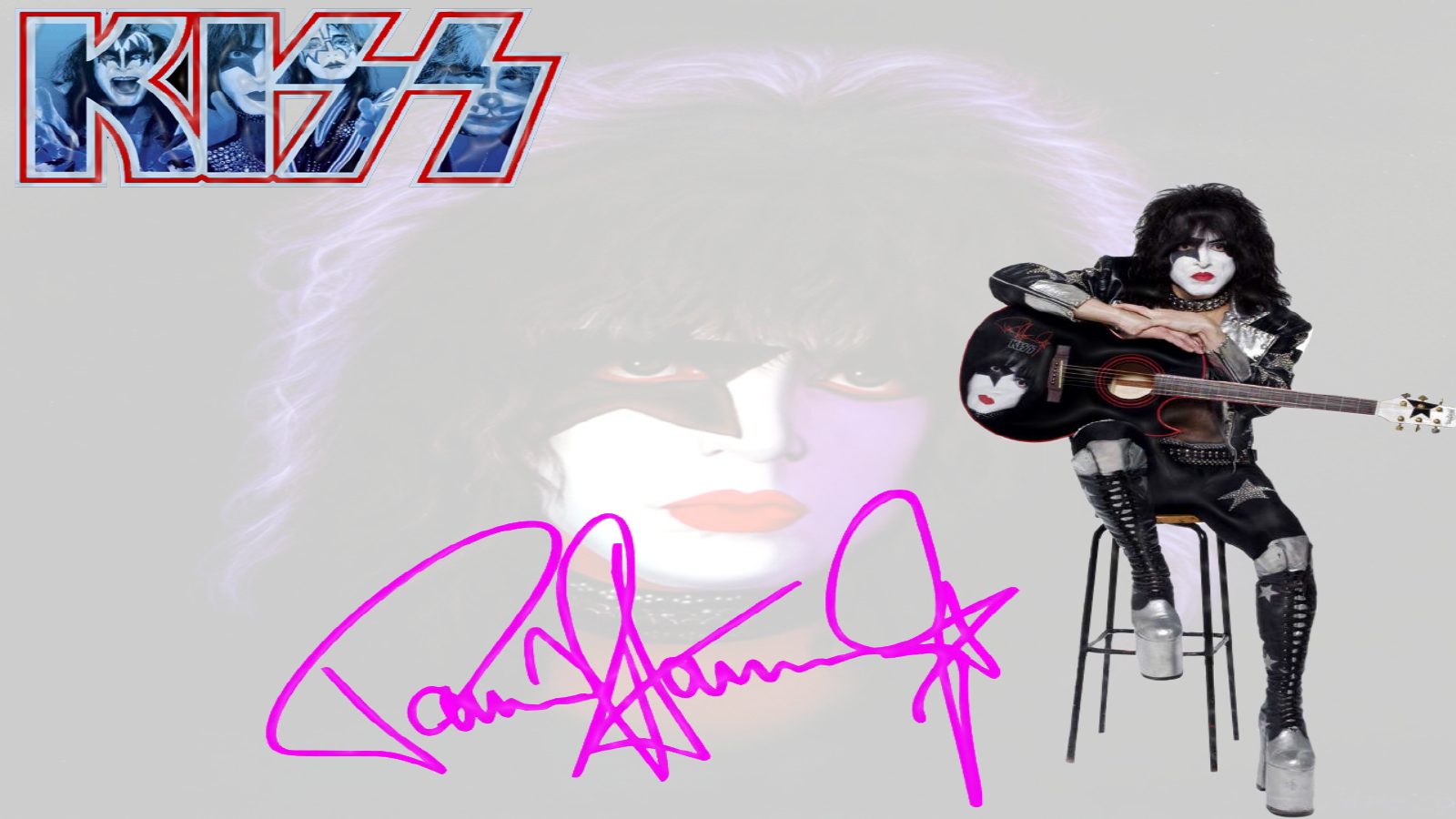 Kiss Band Paul Stanley Rock Music 1600x900