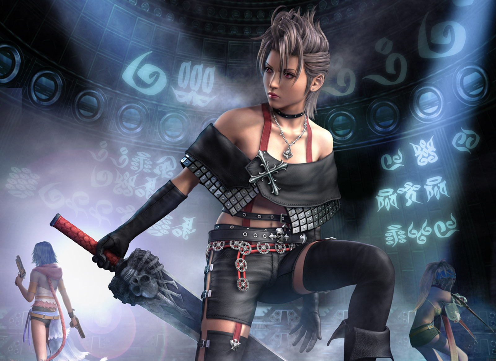 Final Fantasy X 2 Paine Final Fantasy Rikku Final Fantasy Yuna Final Fantasy 1600x1167