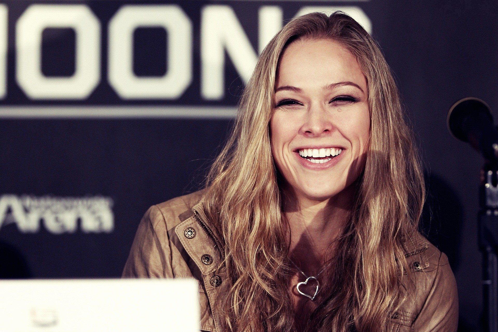 Ronda Rousey Smile American Actress Blonde 1920x1280