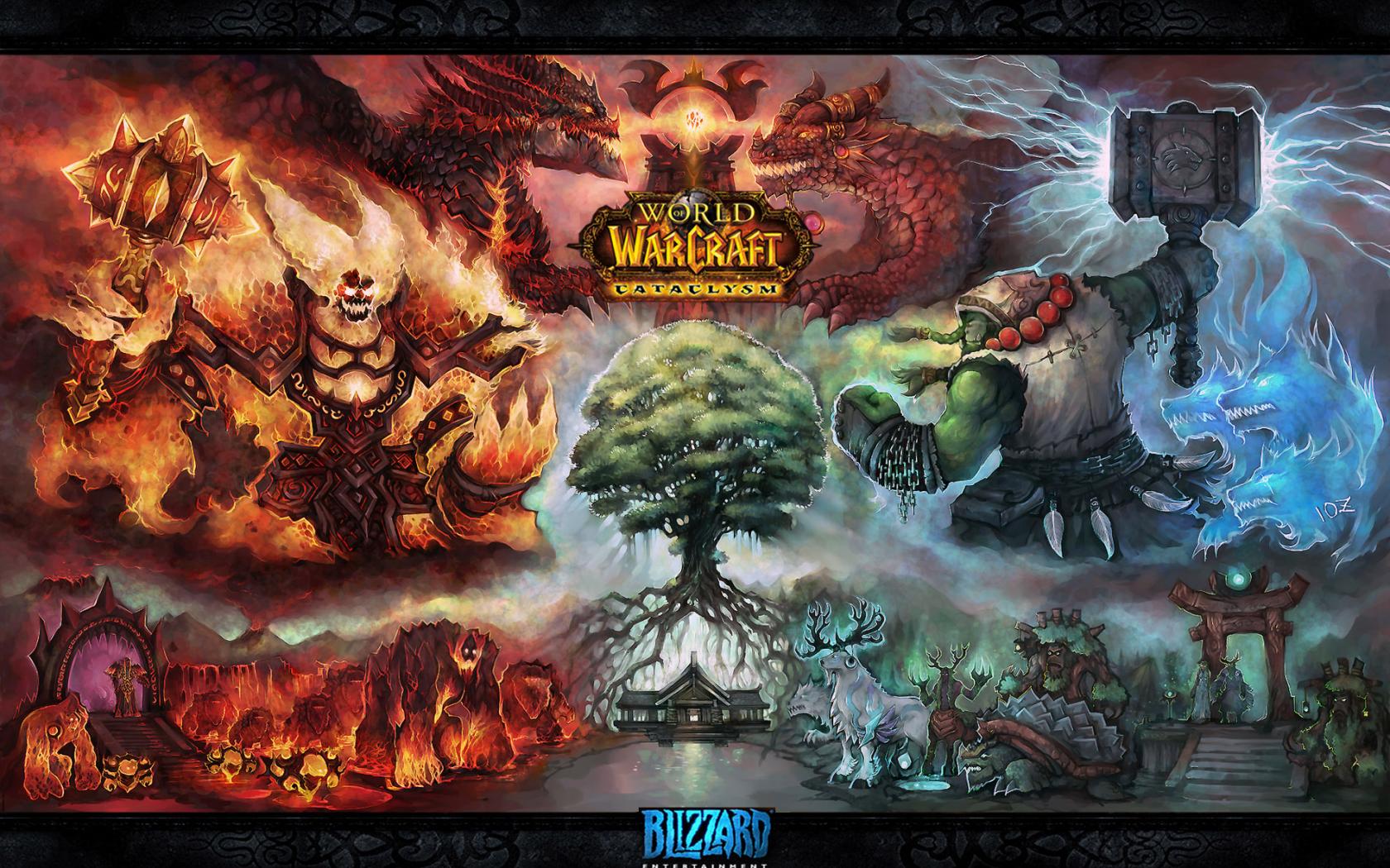 Video Game World Of Warcraft Cataclysm 1680x1050