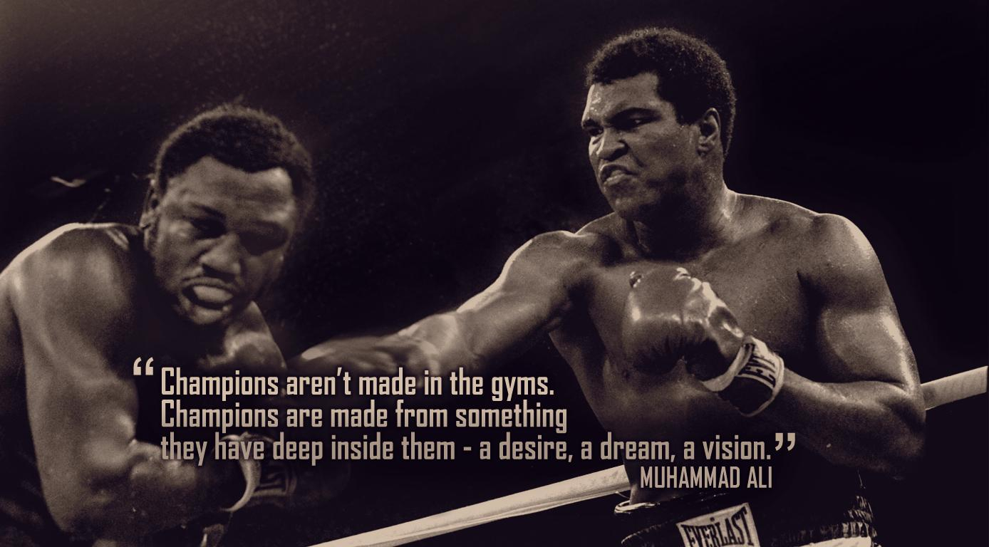 Muhammad Ali Boxing Punch Knock Out Quote 1388x768