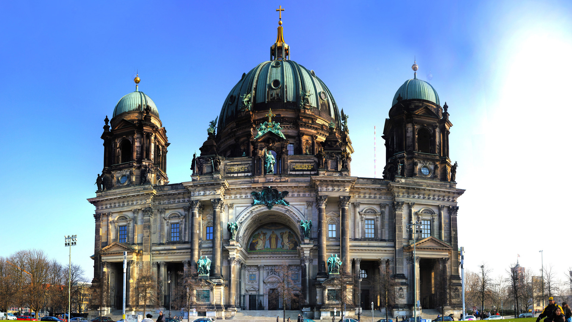 Religious Cathedral Berlin Germany Architecture 1920x1080