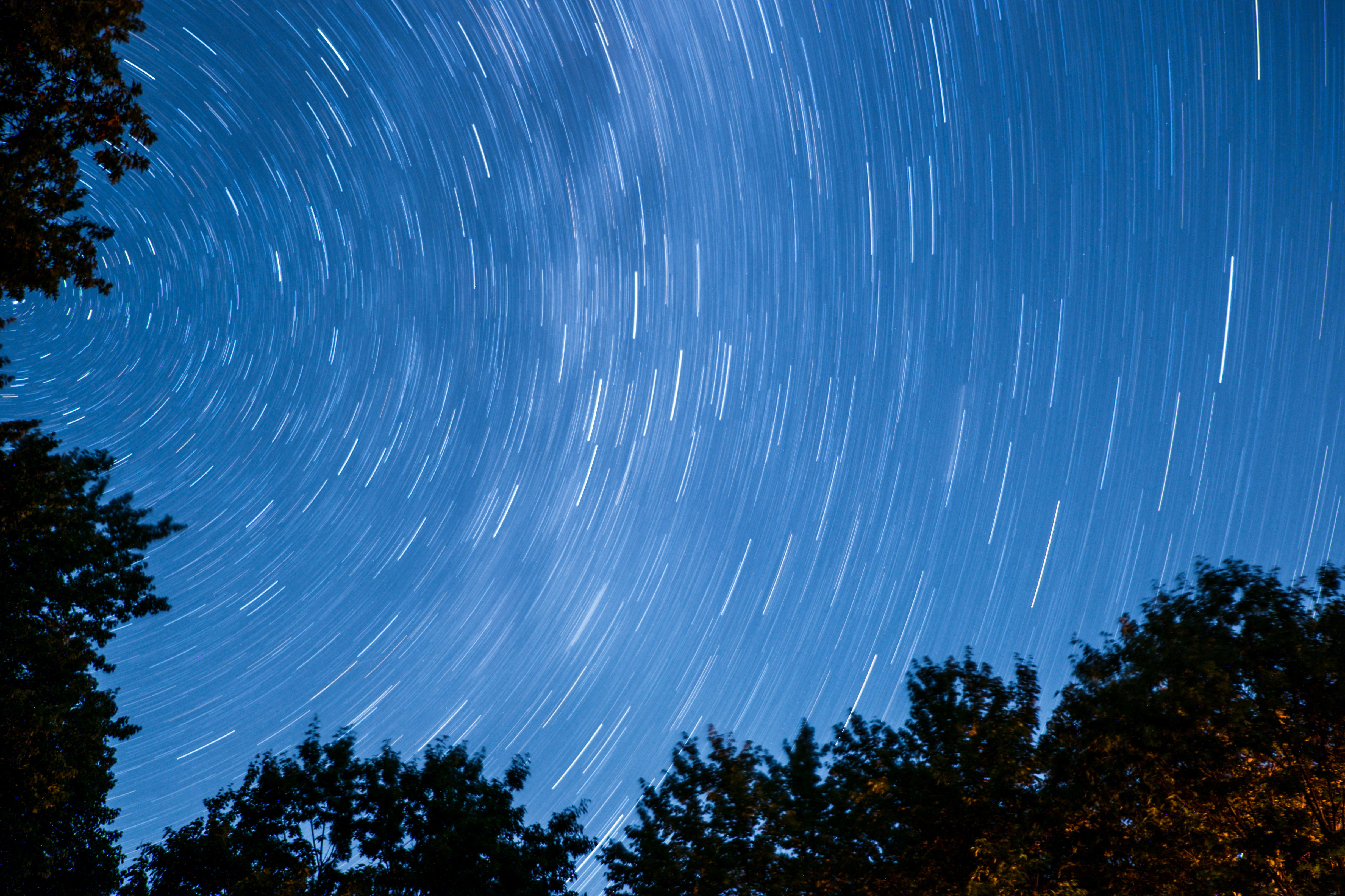 Star Trail Night Sky Stars 4896x3264