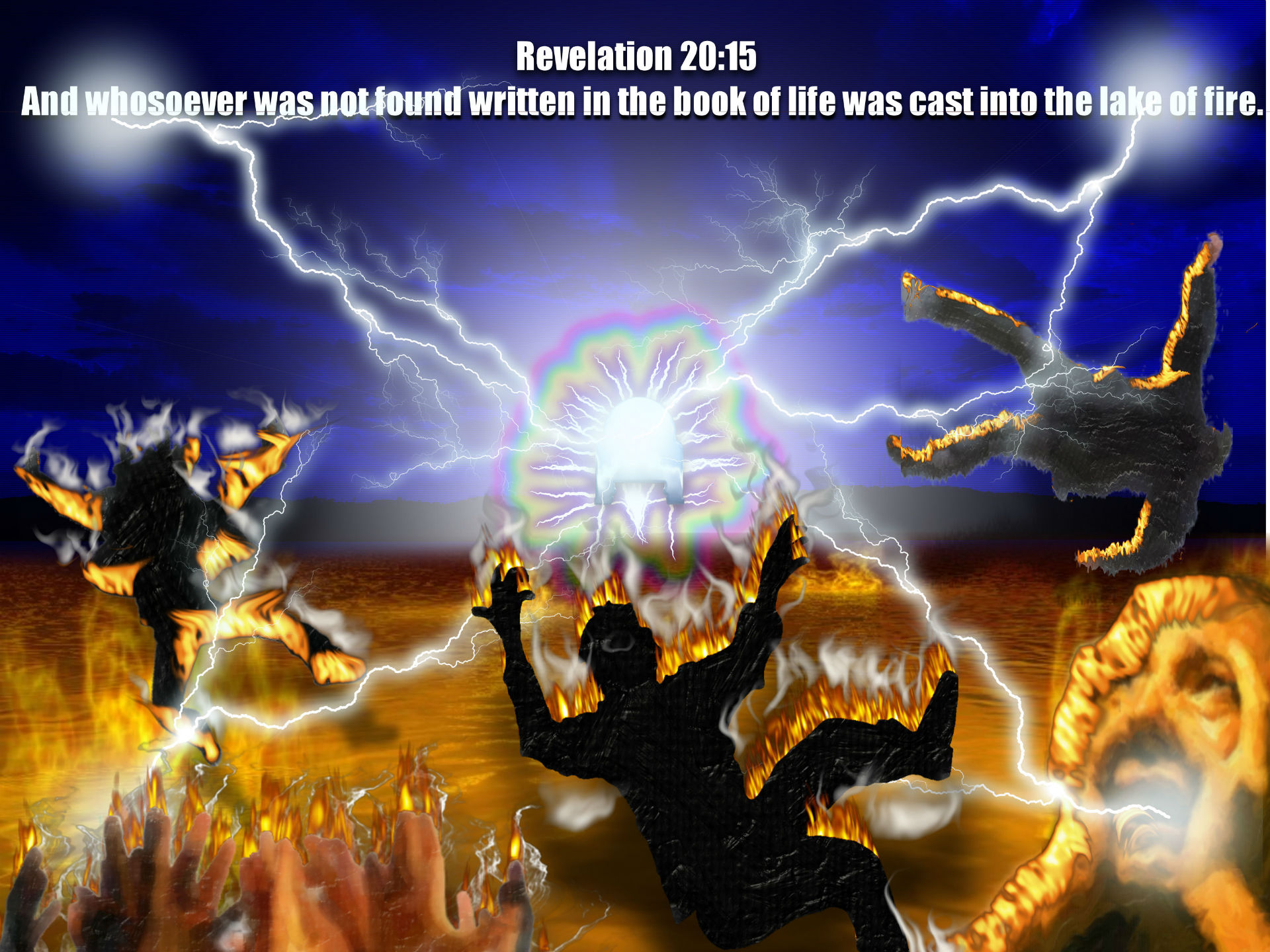 Armageddon Apocalypse Fire Scripture Flame Hell Pain Naruto 1920x1440