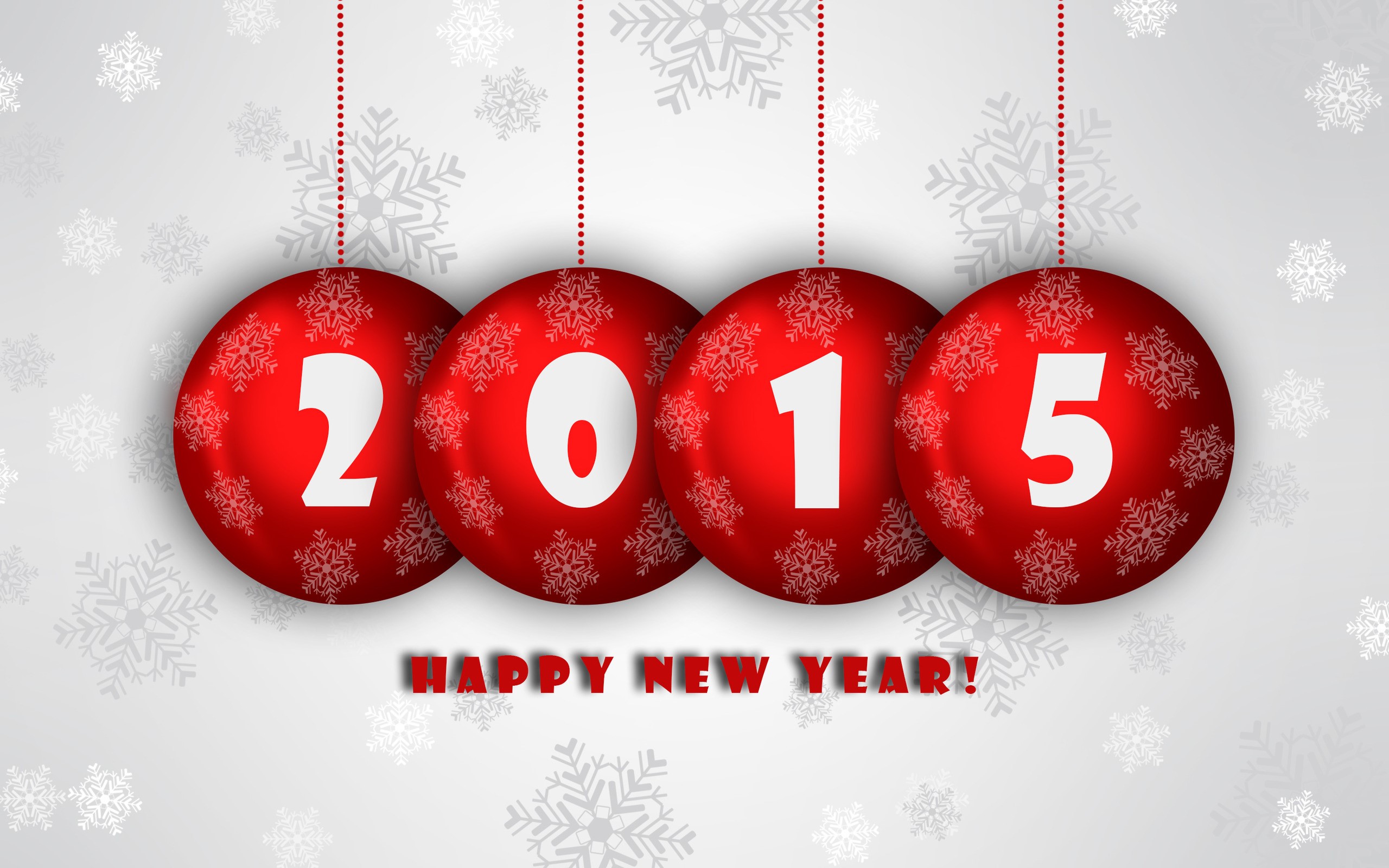 Holiday New Year New Year 2015 2560x1600