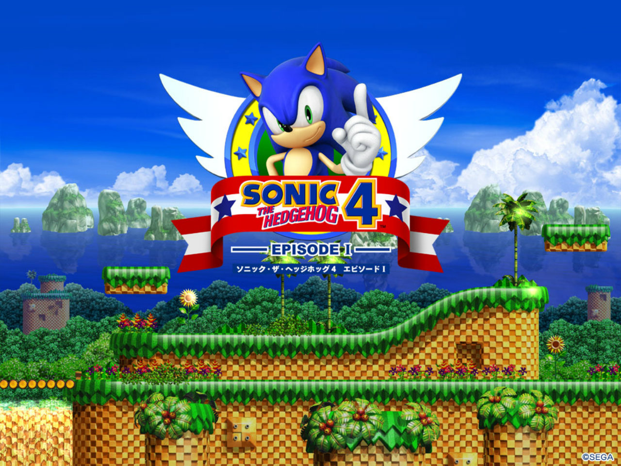 Video Game Sonic The Hedgehog 4 Episode I 1280x960