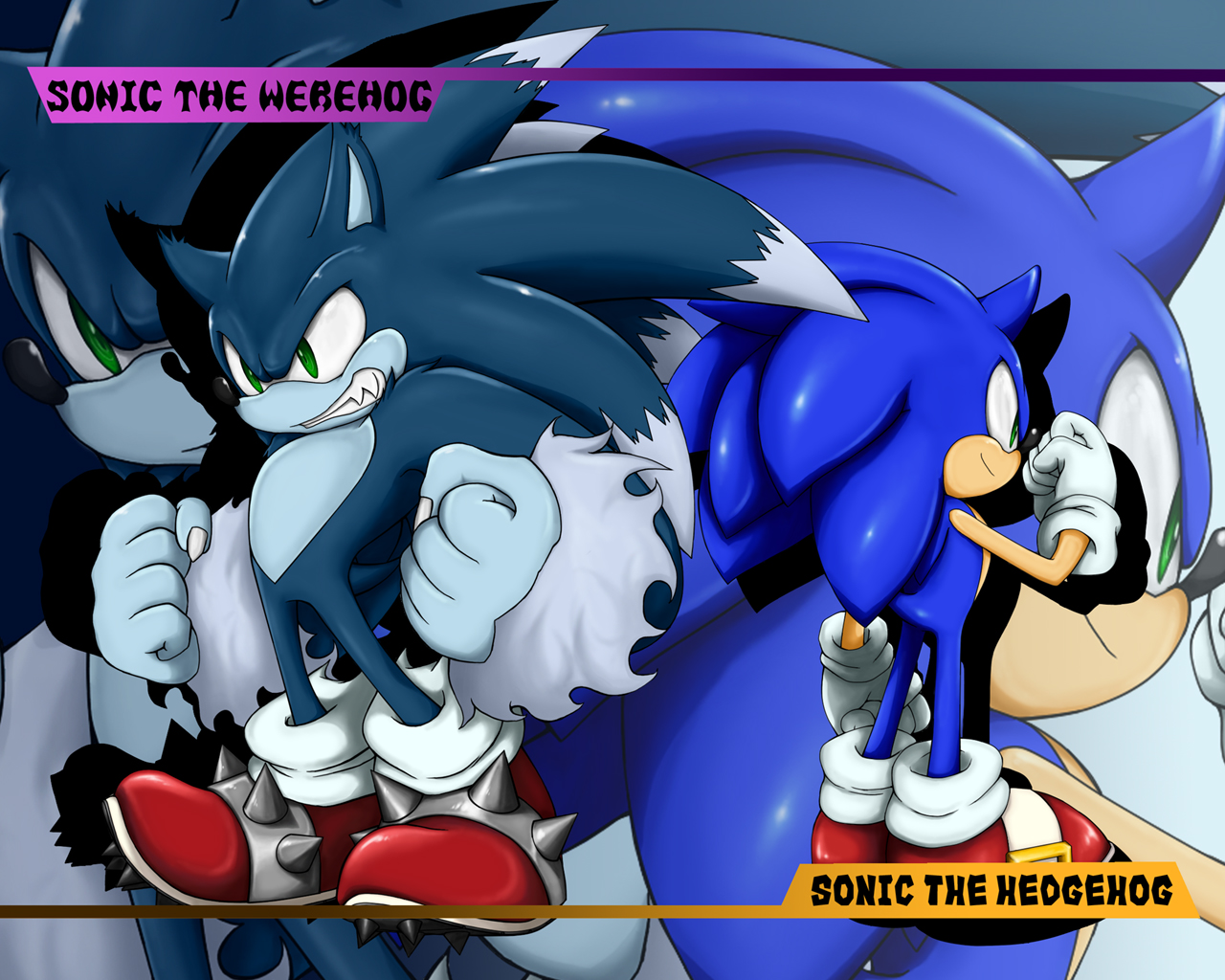 Sonic The Hedgehog Sonic The Werehog 1280x1024