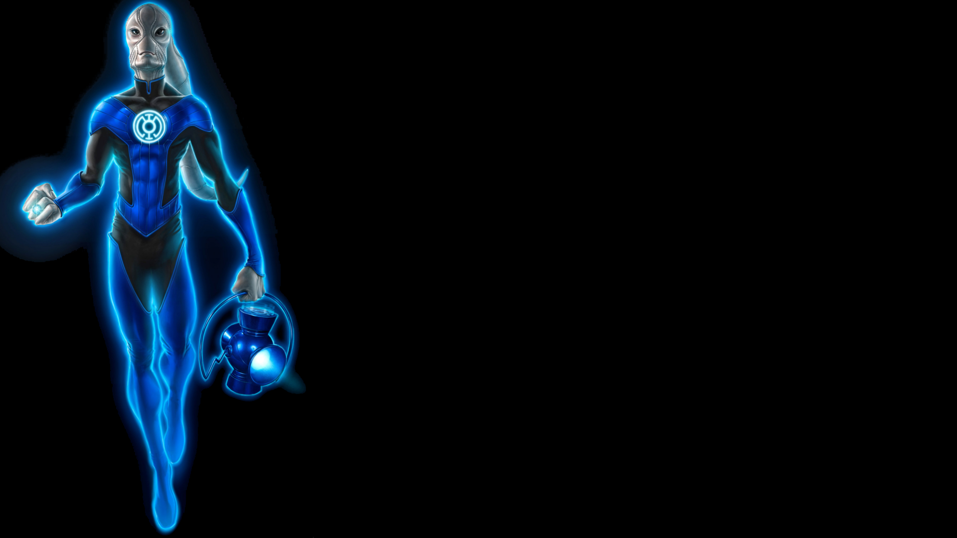 Blue Lantern Dc Comics Saint Walker 1920x1080