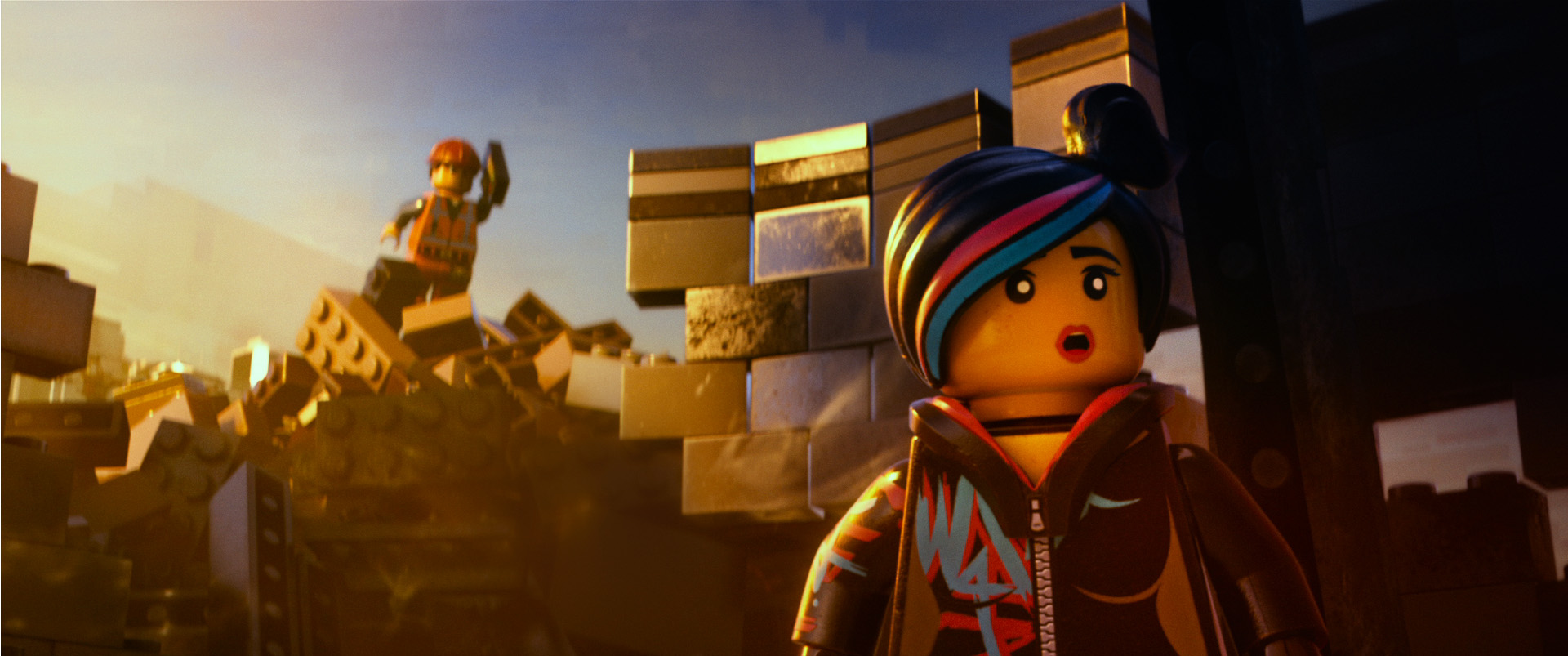 Emmet The Lego Movie Wyldstyle The LEGO Movie Lego Movie 1920x803