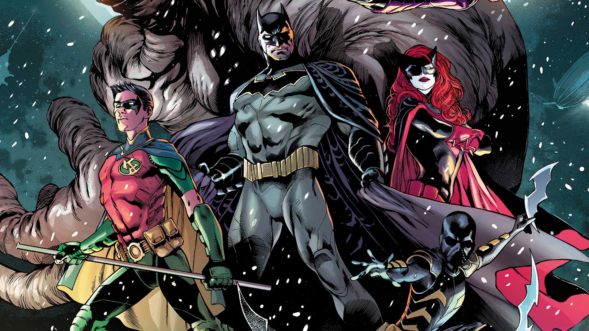 Batman Robin DC Comics Batwoman 1920x1080