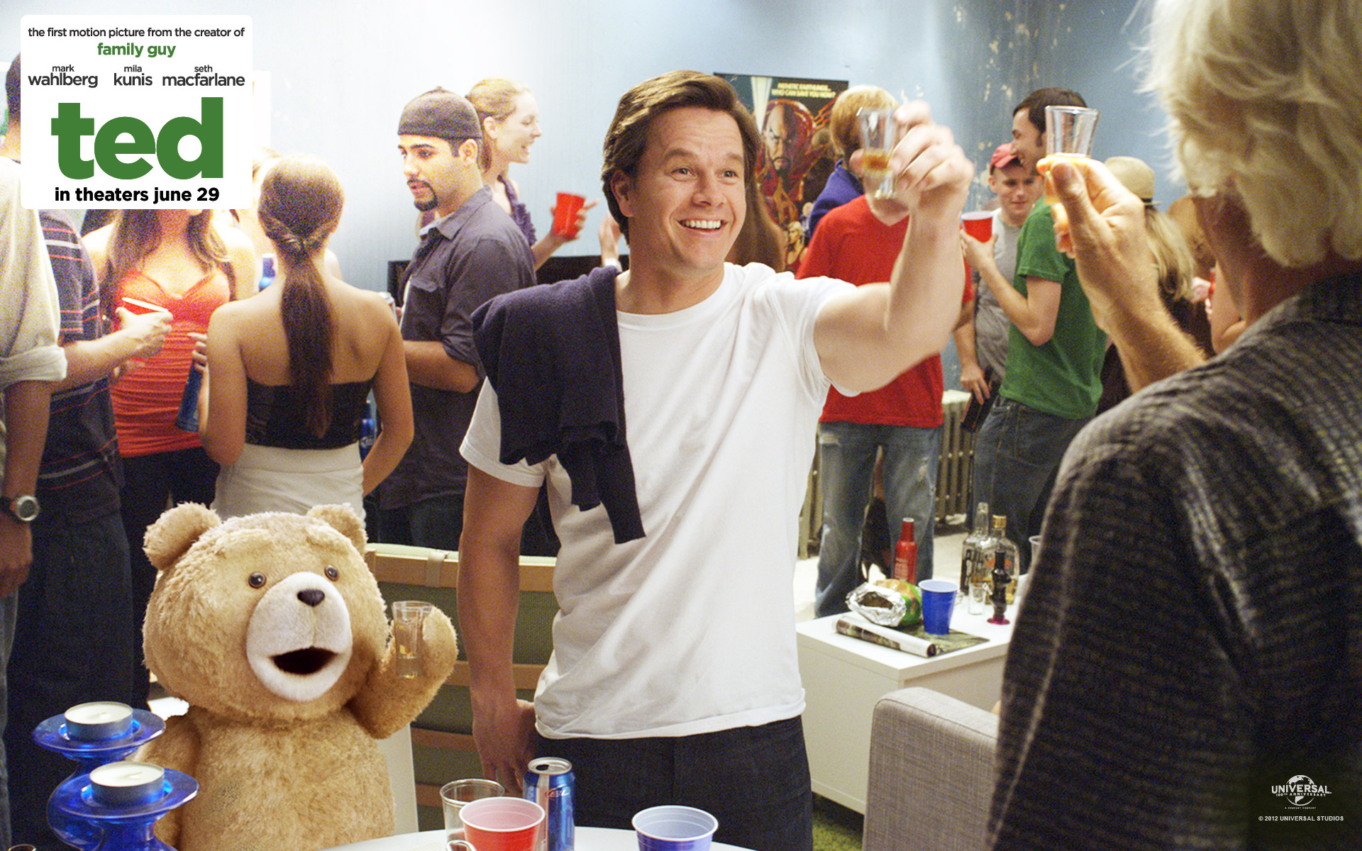 Ted Movie Character Mark Wahlberg 1920x1200