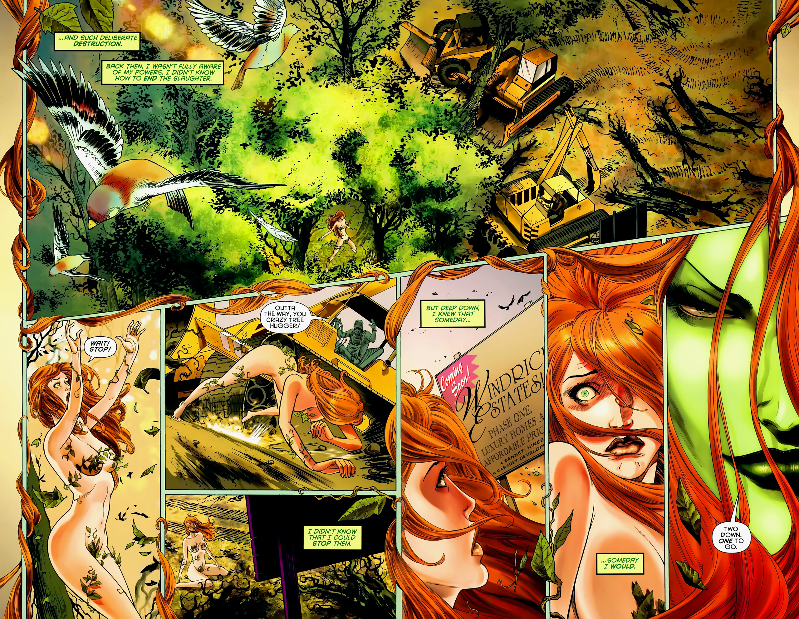 Comics Poison Ivy 2560x1984