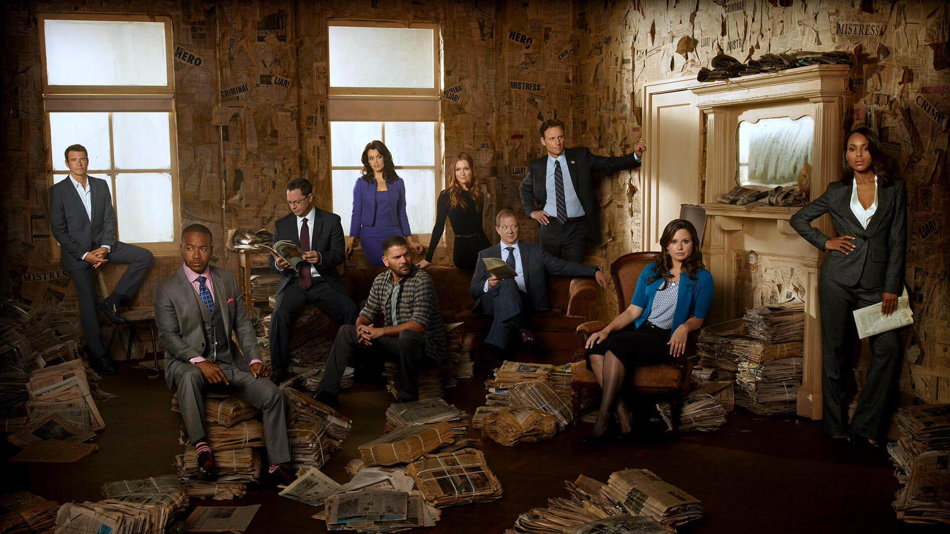 Cast Scandal Tv Show 1920x1080