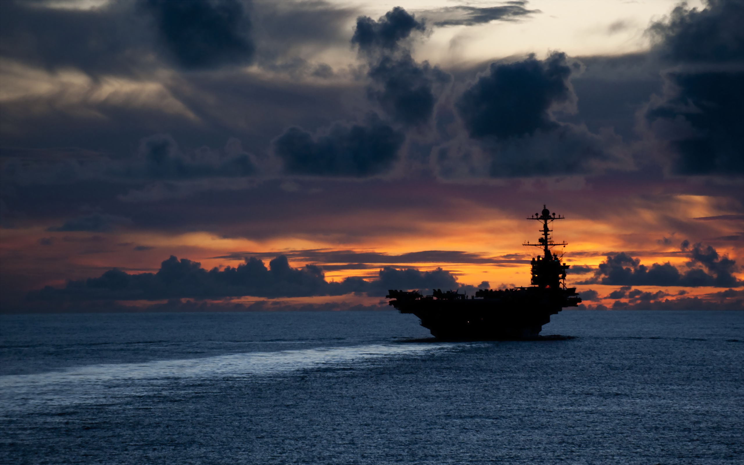 USS George Washington CVN 73 Warship Aircraft Carrier 2560x1600