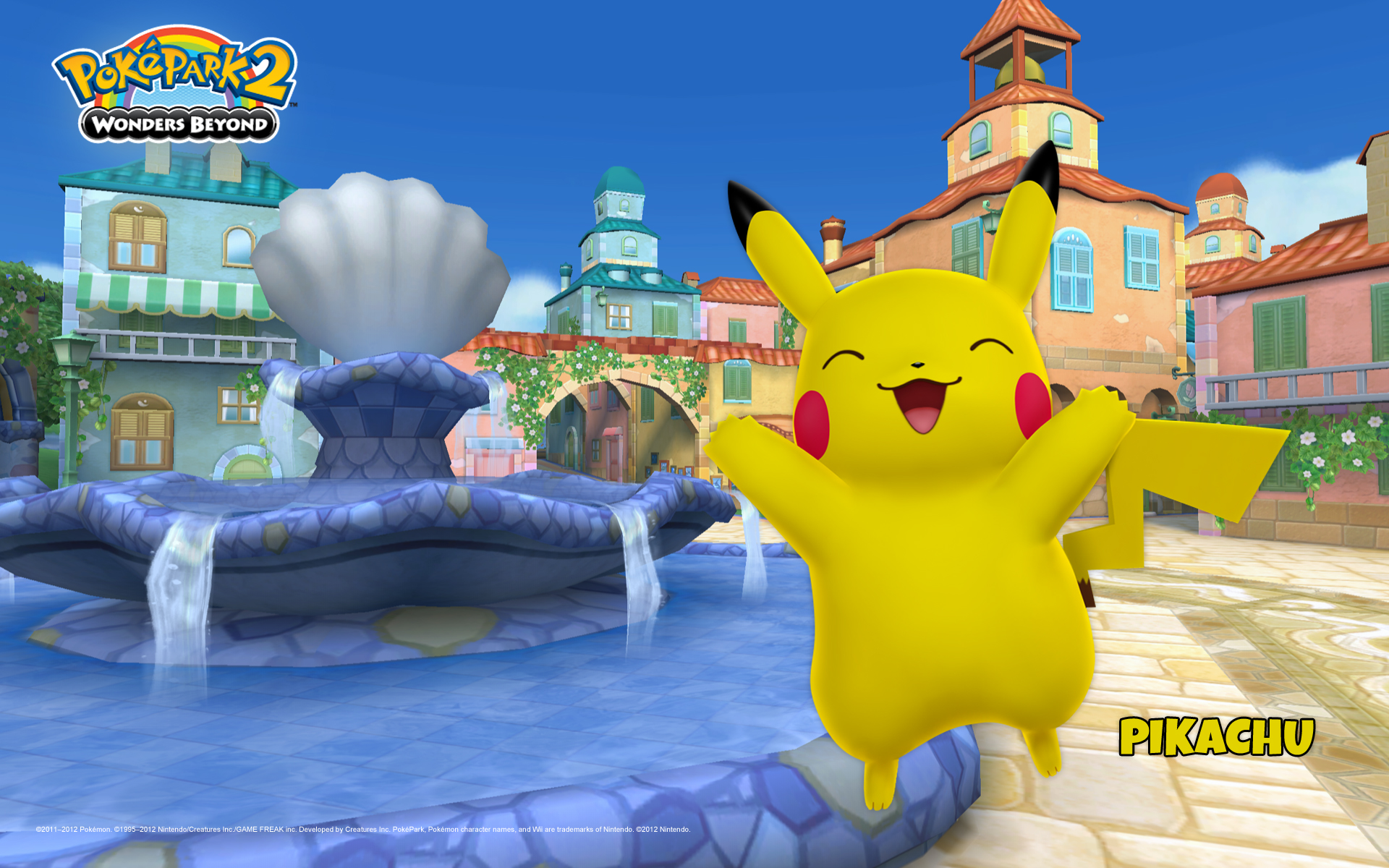 Pikachu PokePark 2 Wonders Beyond 1920x1200