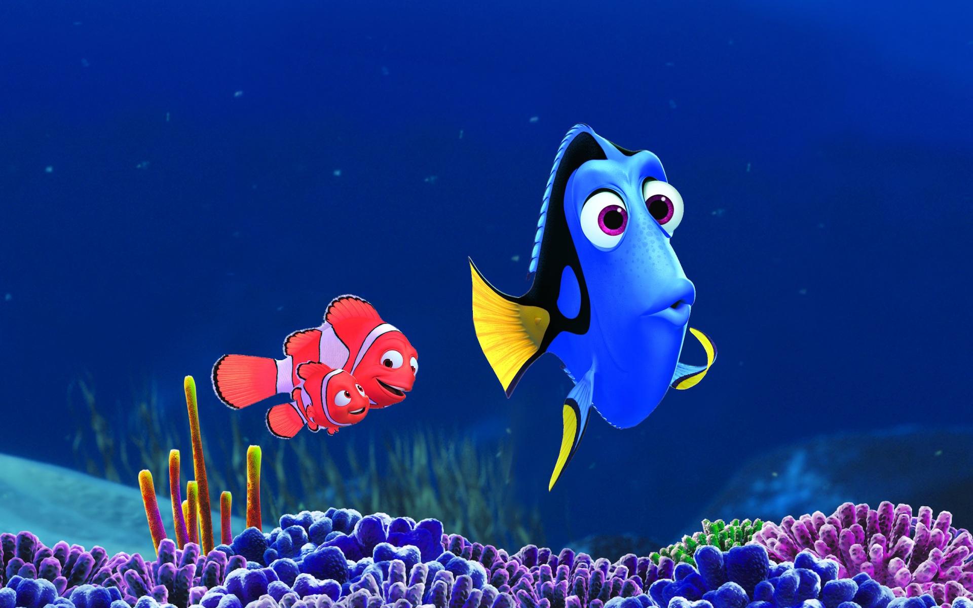 Disney Pixar Nemo Finding Nemo Dory Finding Nemo Marlin Finding Nemo 1920x1200