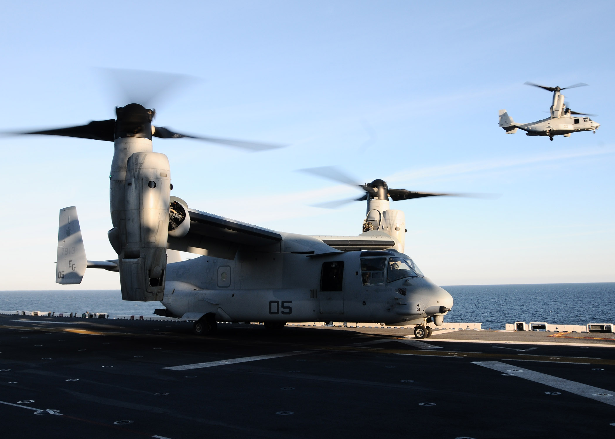 Bell Boeing V 22 Osprey Aircraft Navy Marines Helicopter 2100x1500