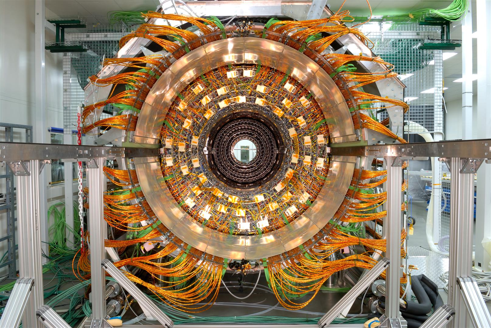 Man Made Large Hadron Collider 1615x1081