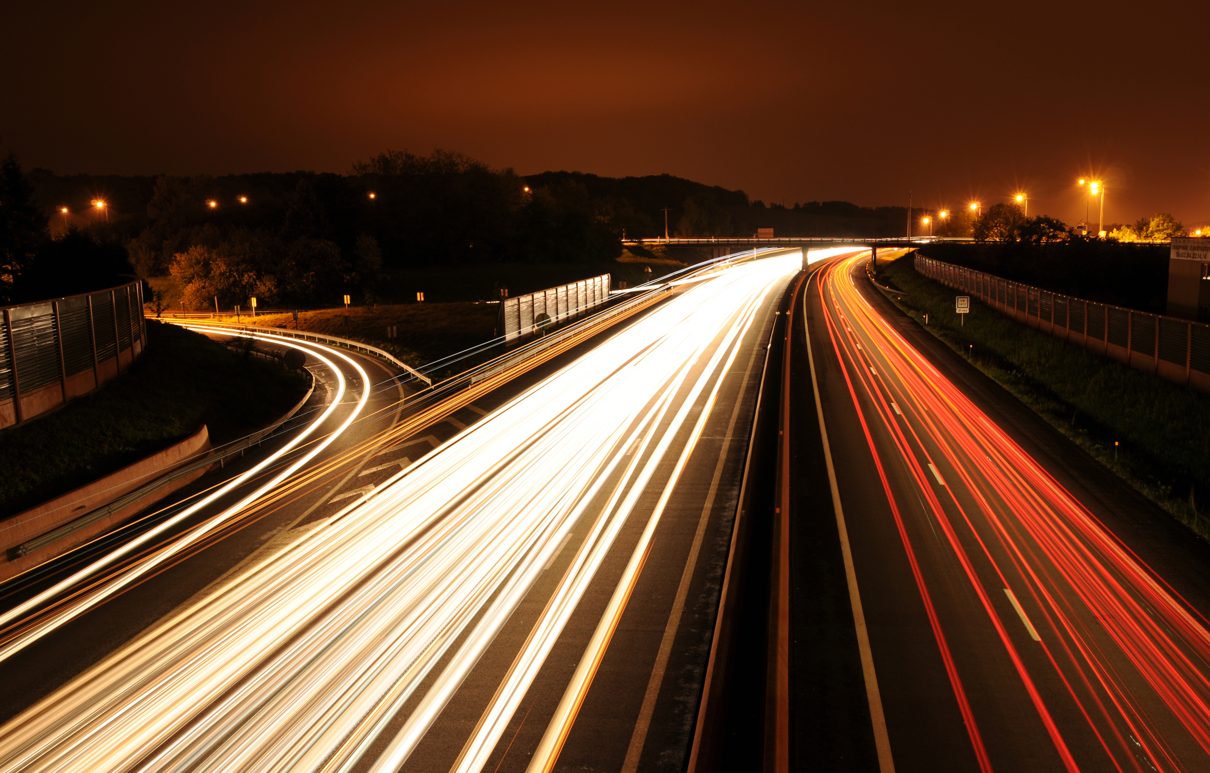 Time Lapse Road Freeway 4156x2656