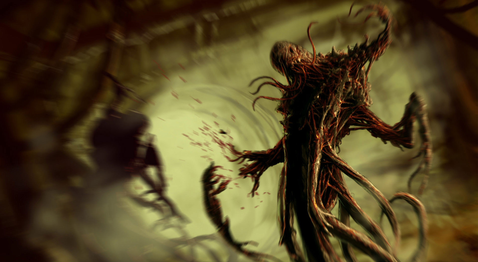 Creature Dark Dead Space Game Horror Monster 1920x1053