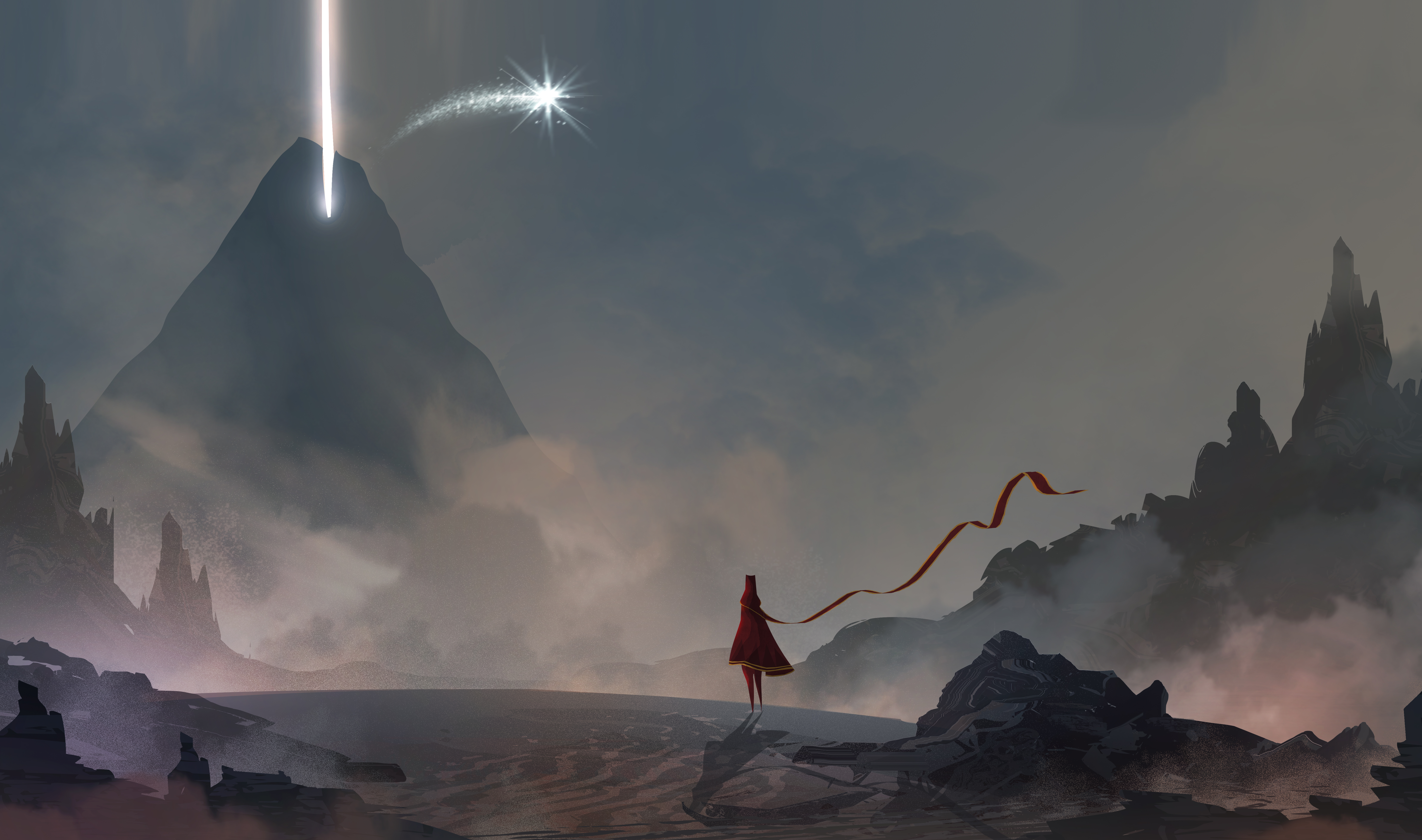 Journey Video Game 6600x3900