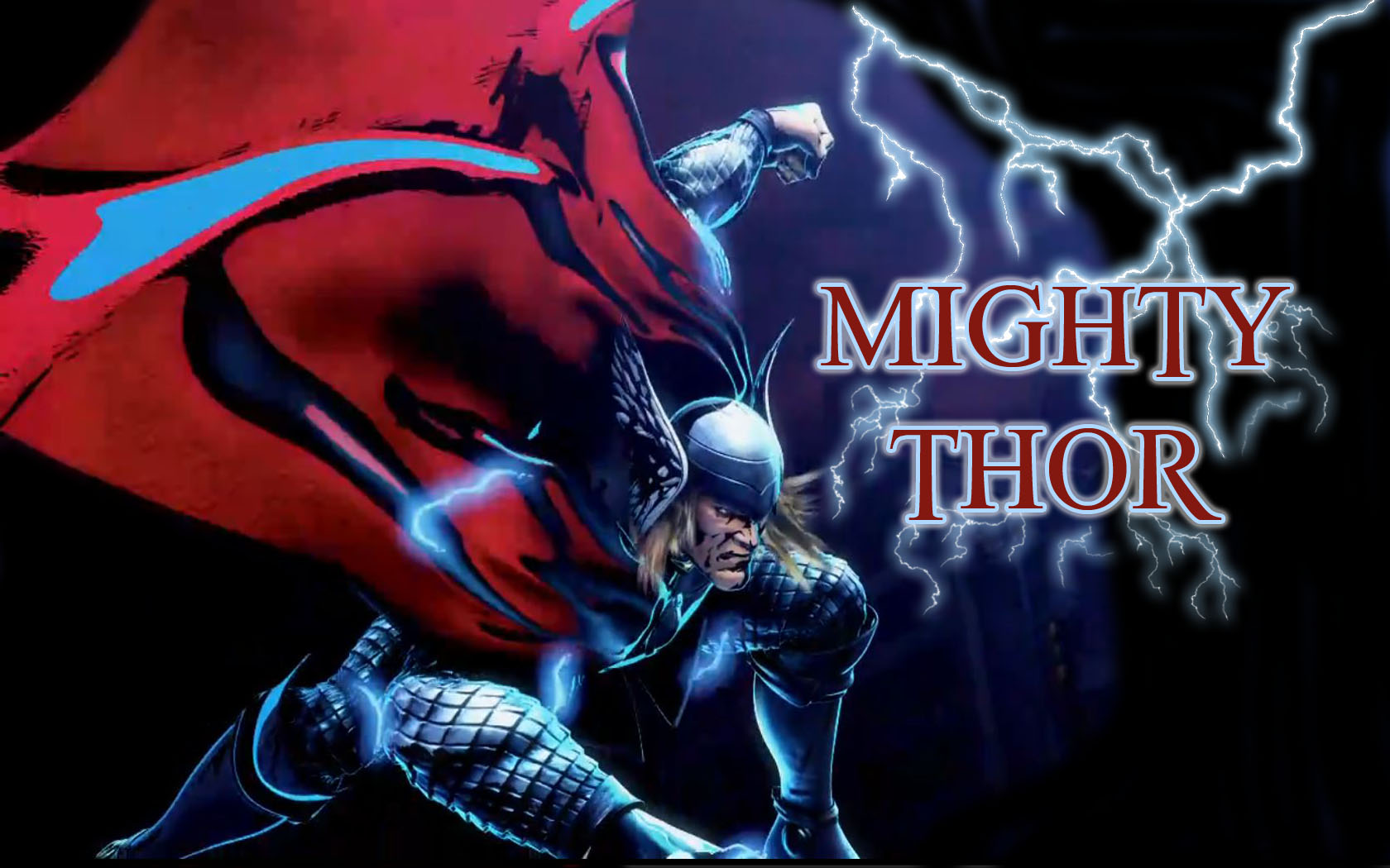 Comics Marvel Comics Street Fighter Thor 1680x1050