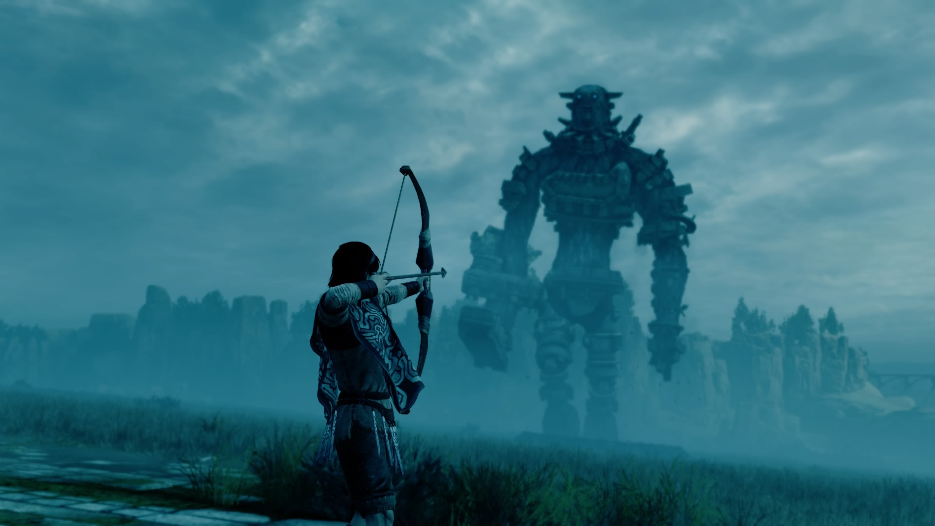 Shadow Of The Colossus Colossus Wander Battle Gaius Video Games 1920x1080