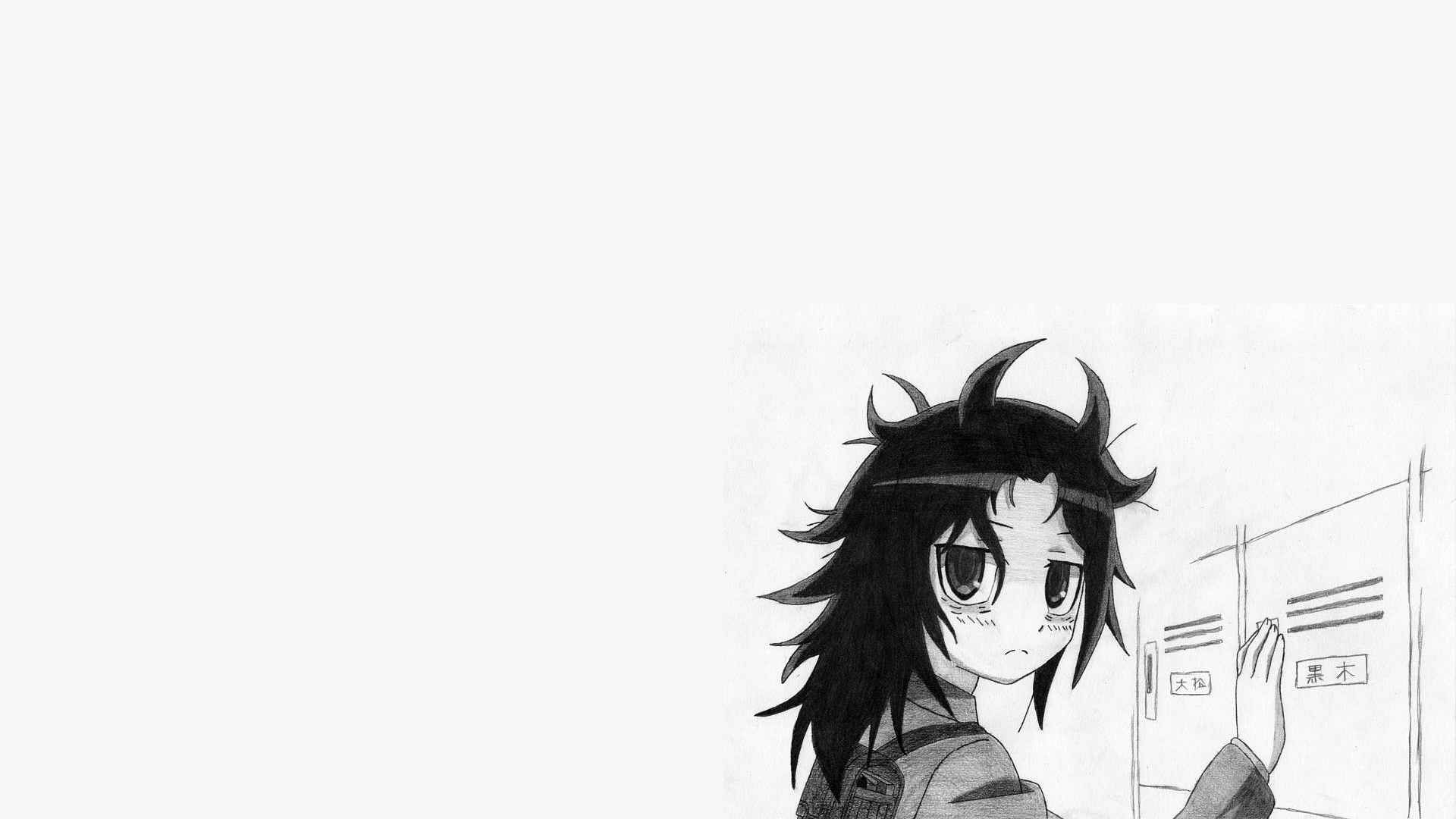 Watamote Tomoko Kuroki 1920x1080