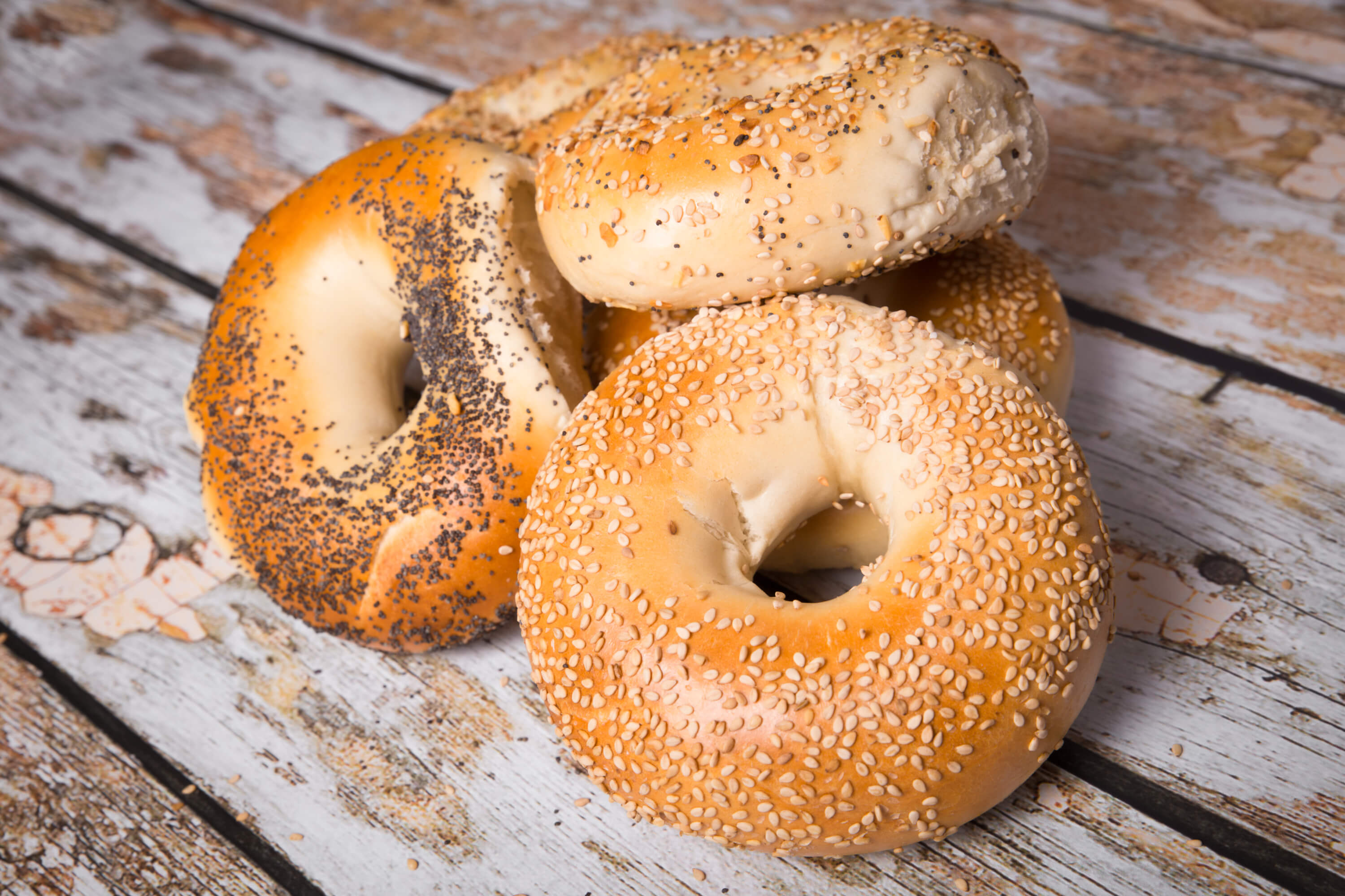 Bagel Food Bread 3000x2000