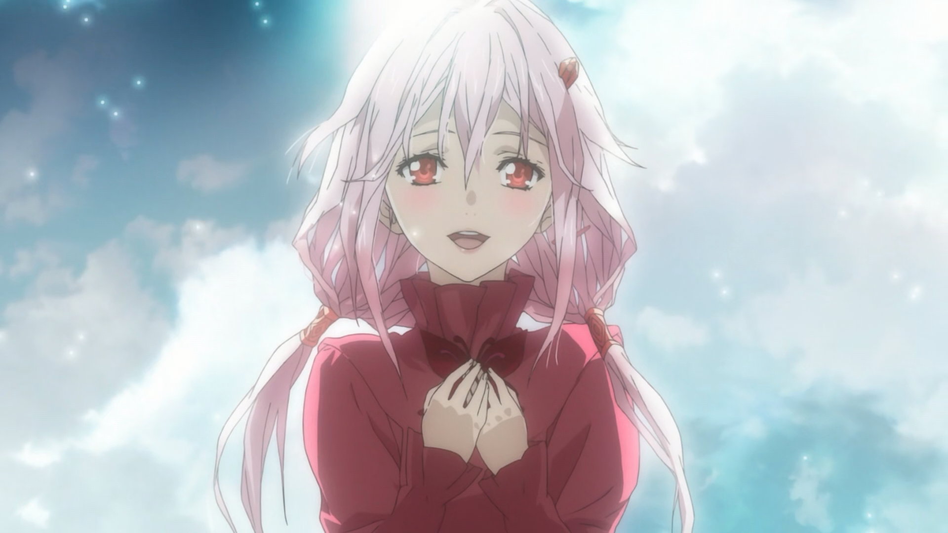 Guilty Crown Inori Yuzuriha Yuzuriha Inori Anime Girls Screen Shot 1920x1080