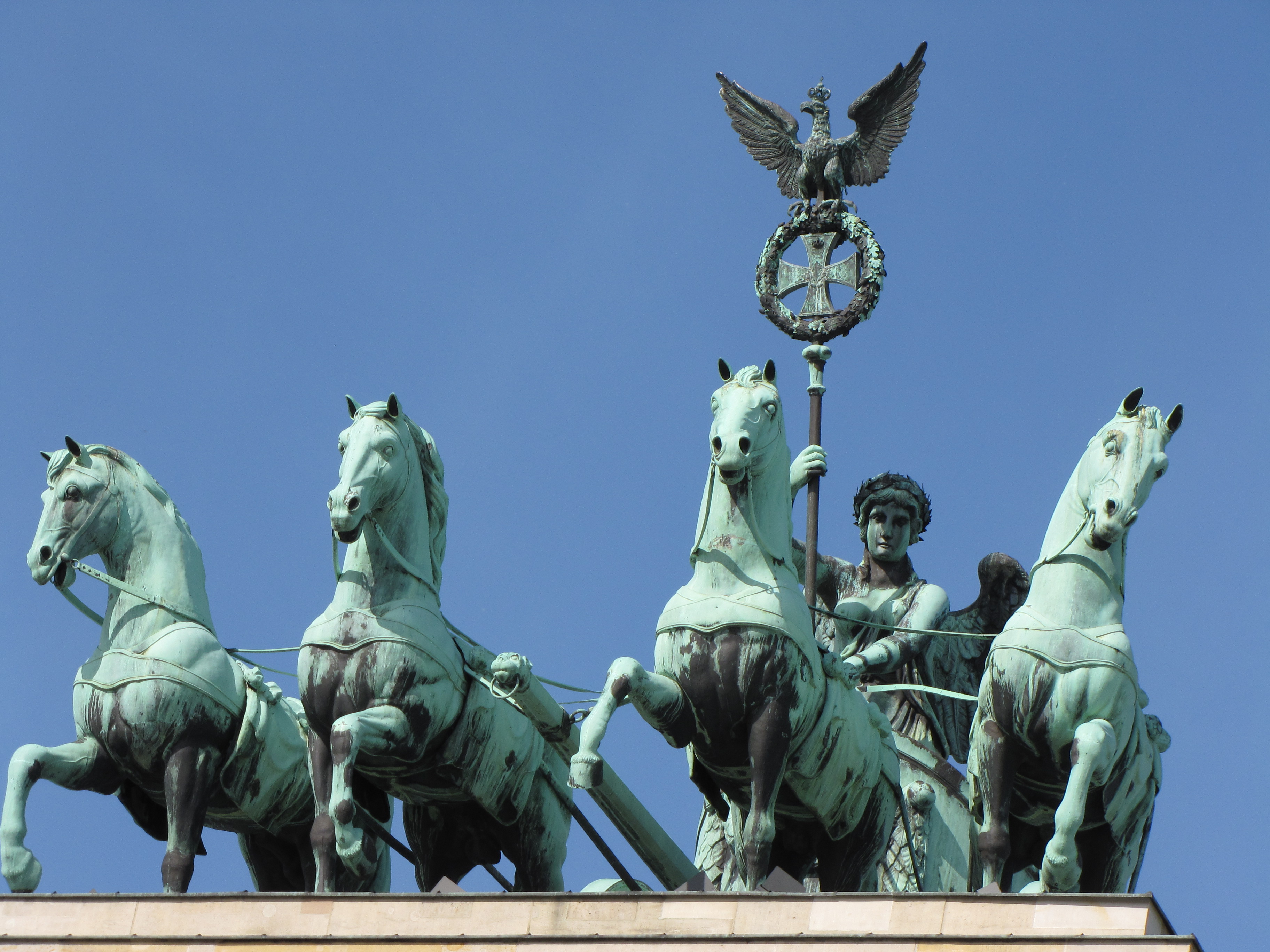 Berlin Brandenburg Gate Germany Monument Statue 3648x2736
