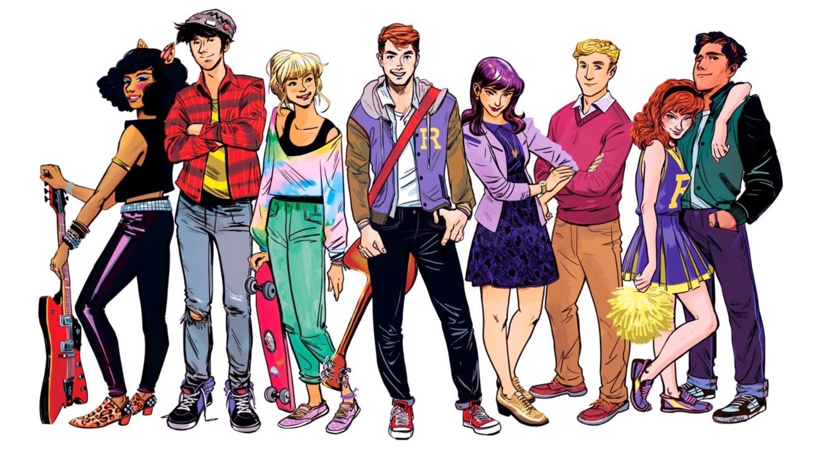 Riverdale Retro Theme Archie Comics 1678x934