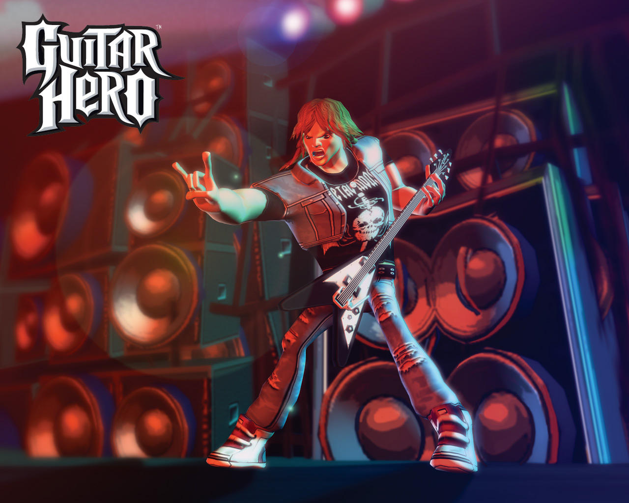 Video Game Guitar Hero 1280x1024